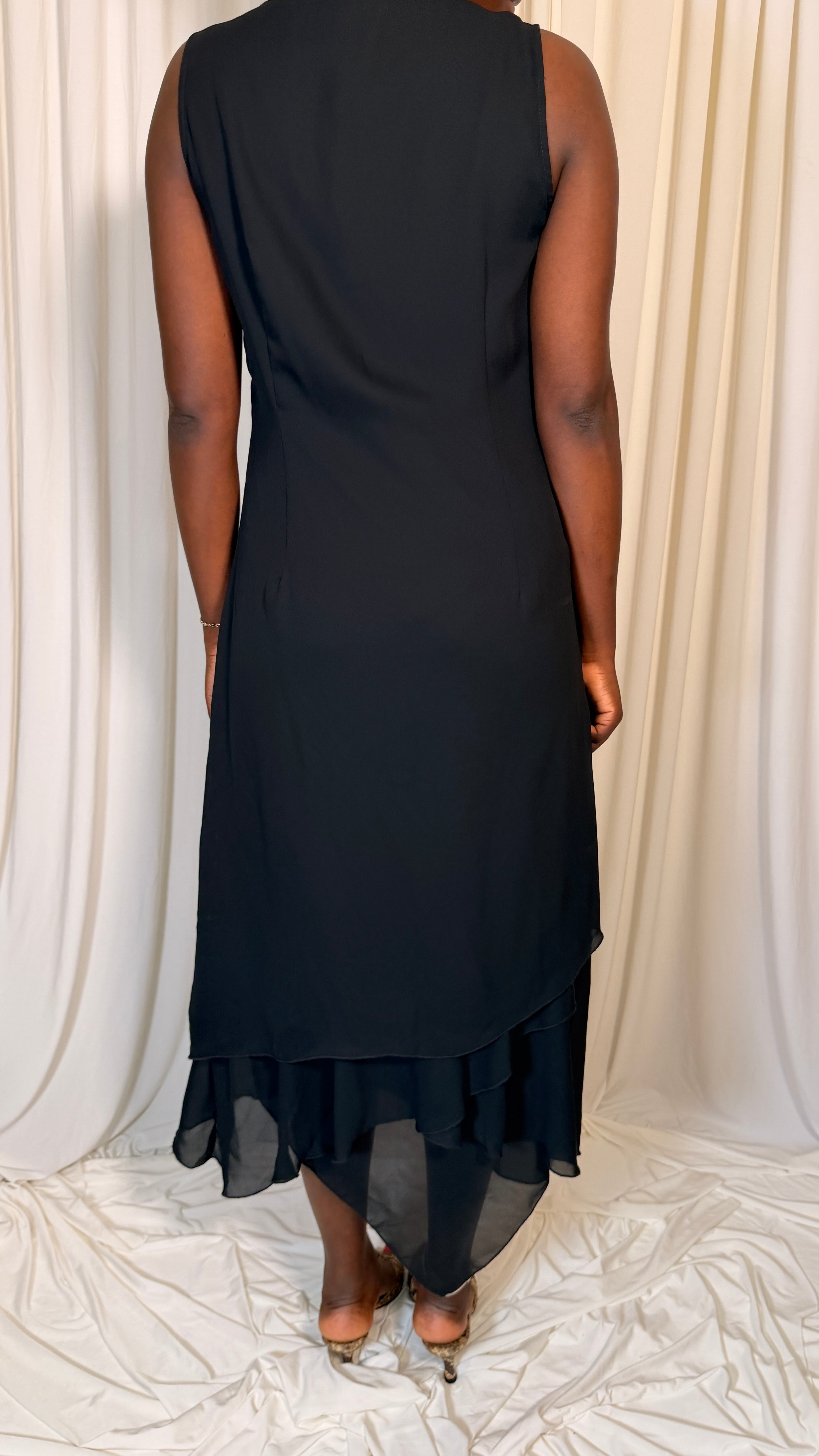 Black Vintage 90s Dress [M/L]
