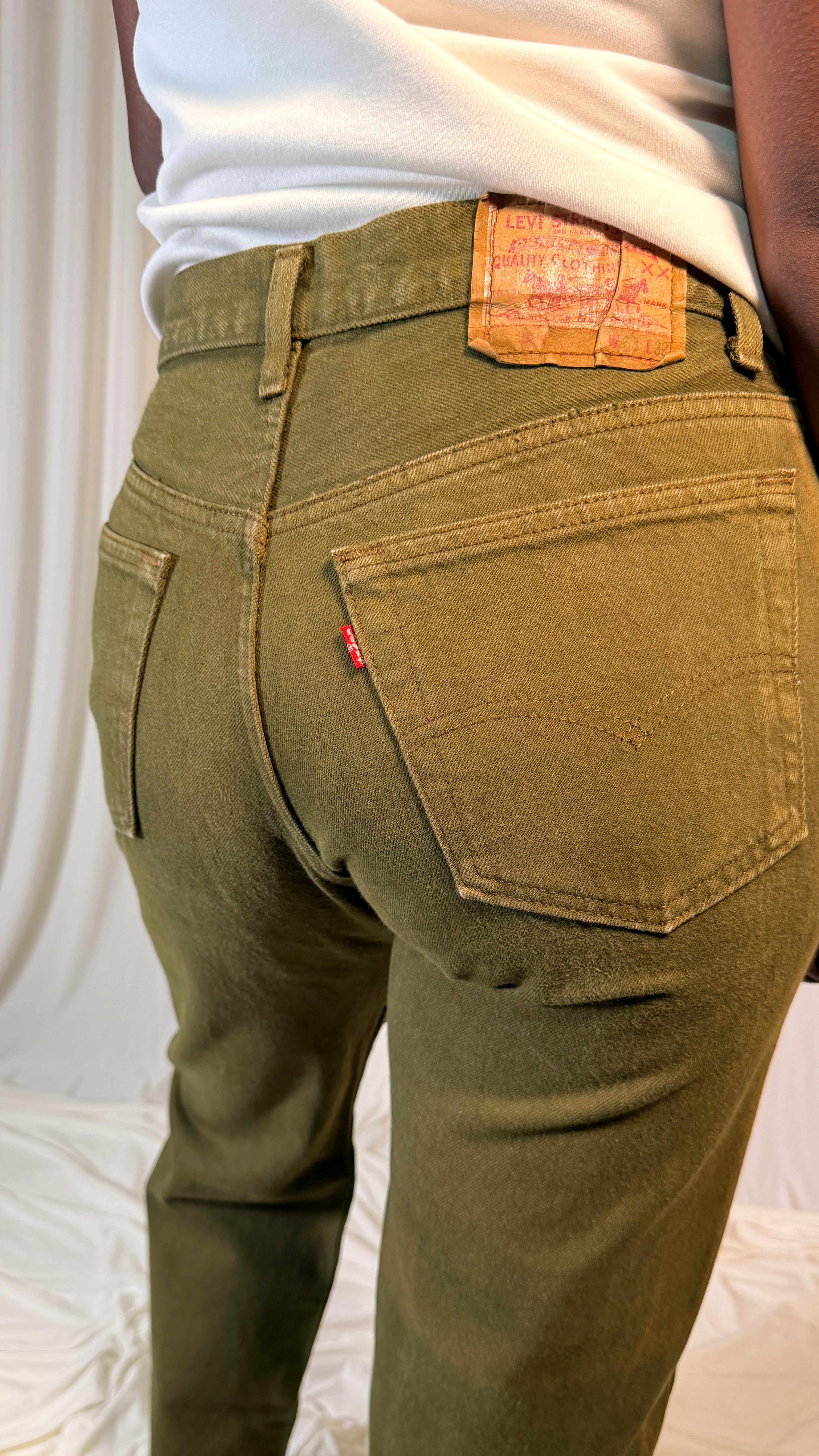 Levi's 501 vintage vert armée [40]