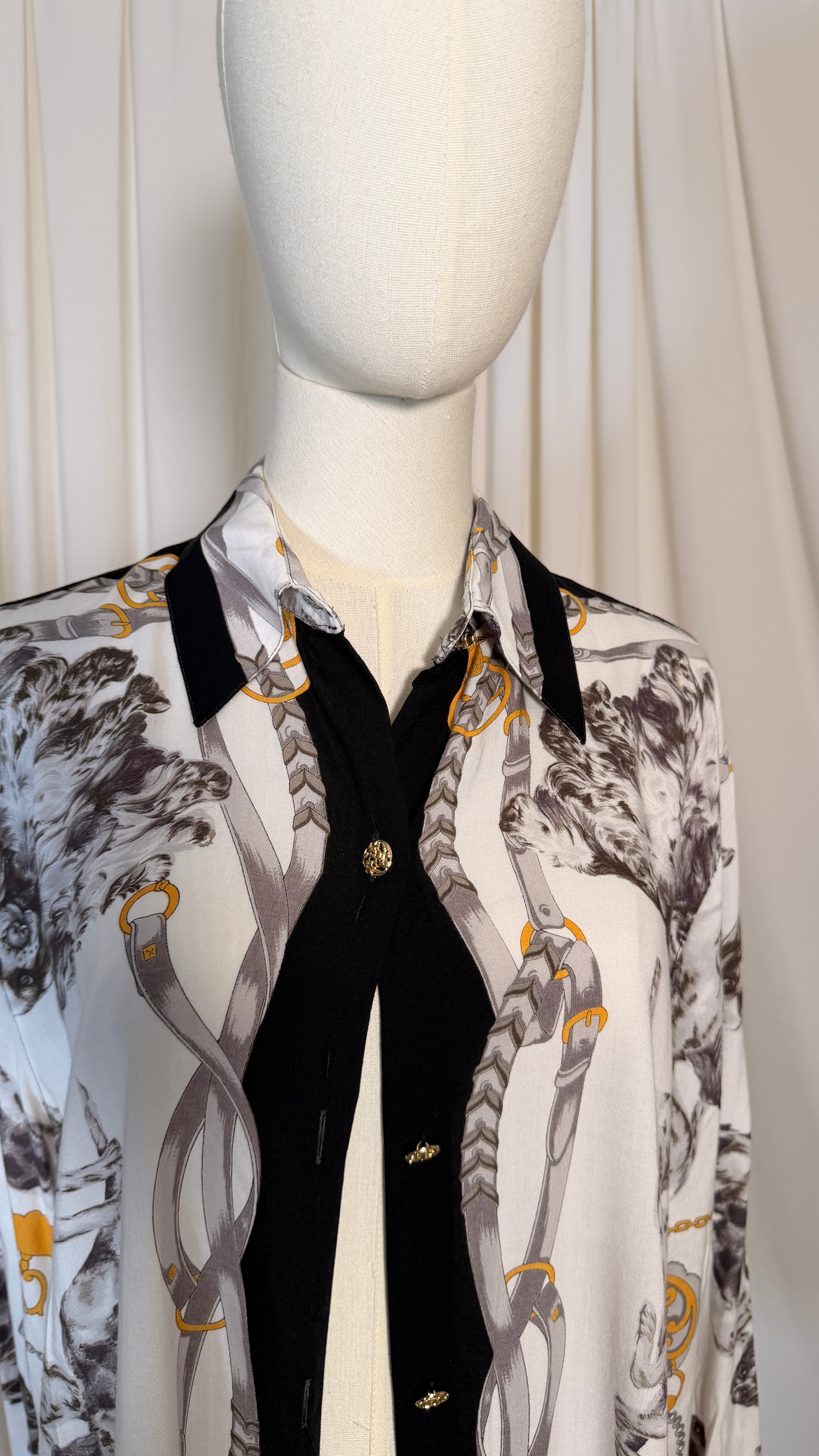 King Charles Vintage Blouse [M/L]