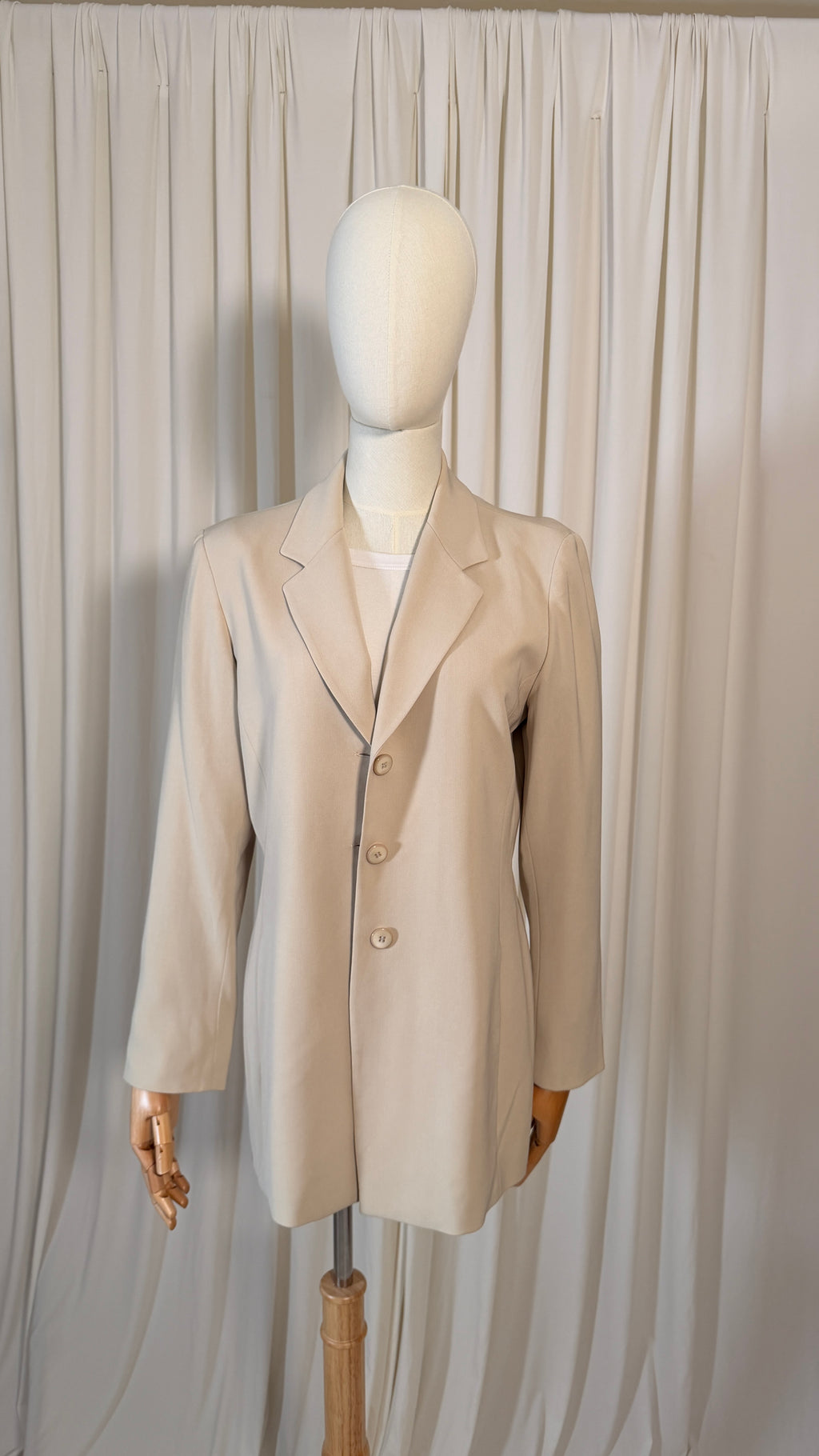 Blazer vintage crème [40]