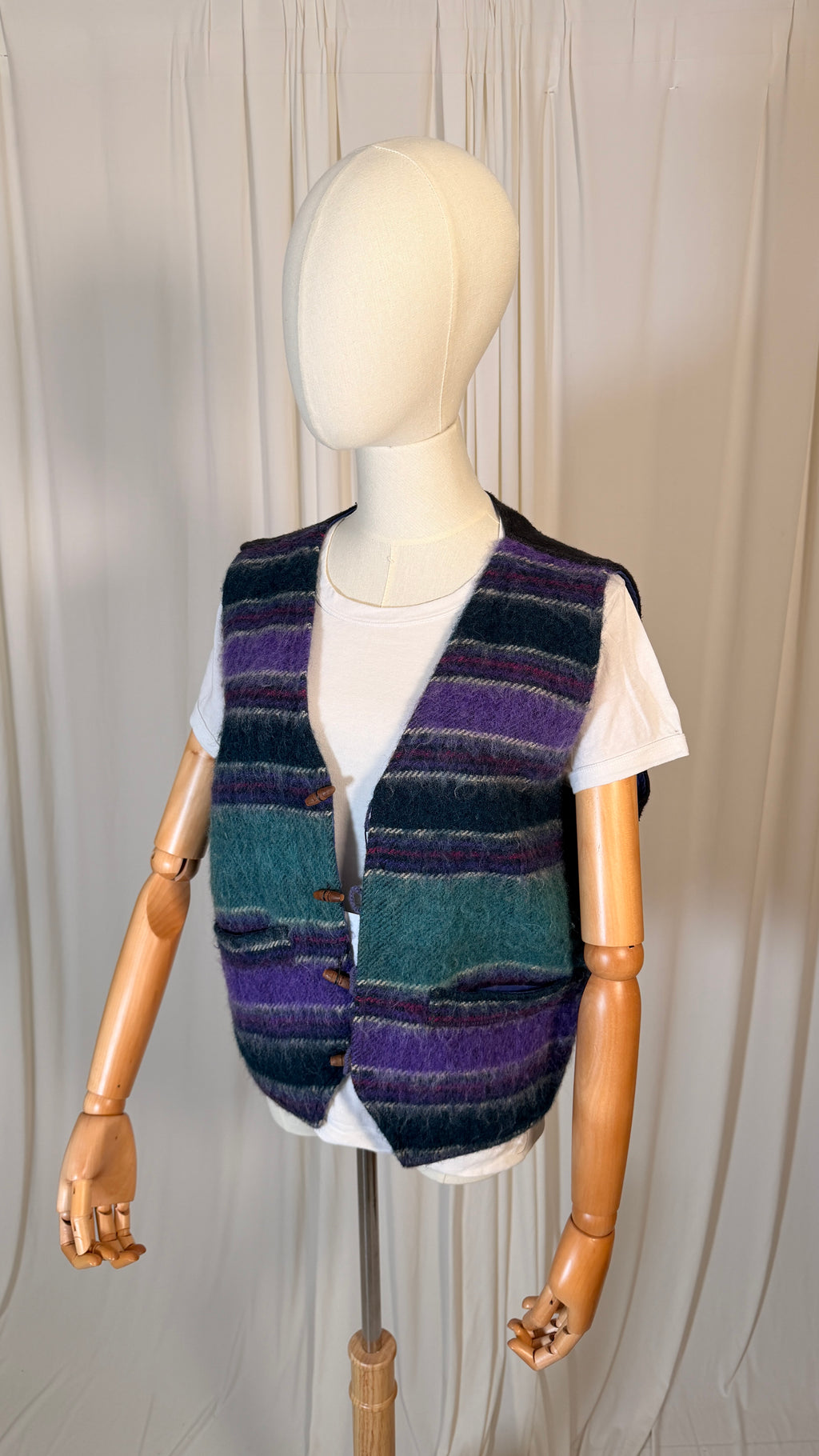 Vintage Blue Vest