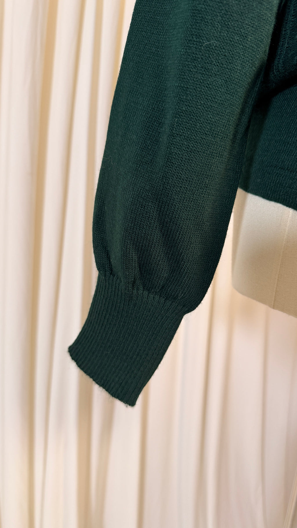 Pull vert vintage [S/M]