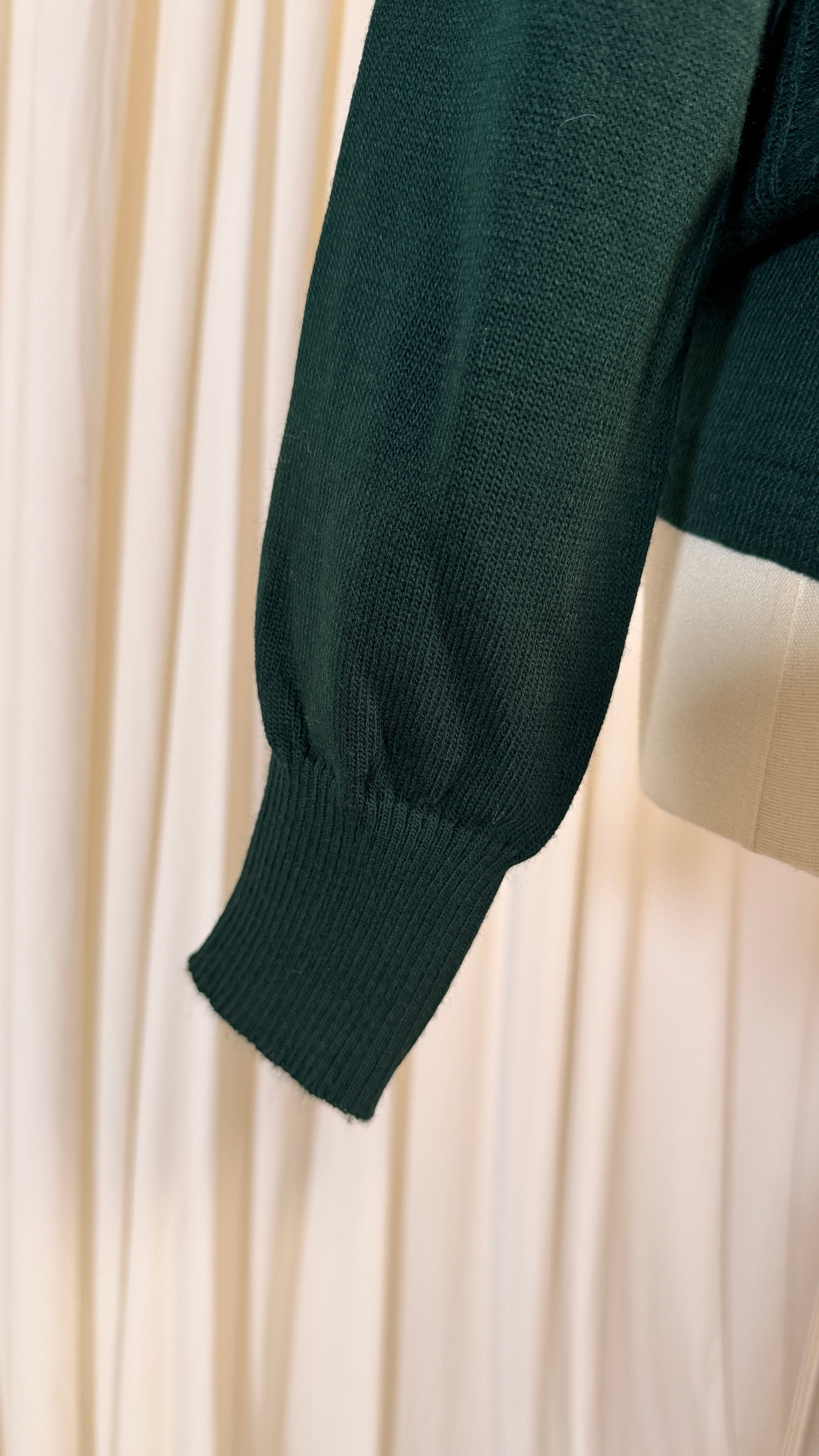 Pull vert vintage [S/M]