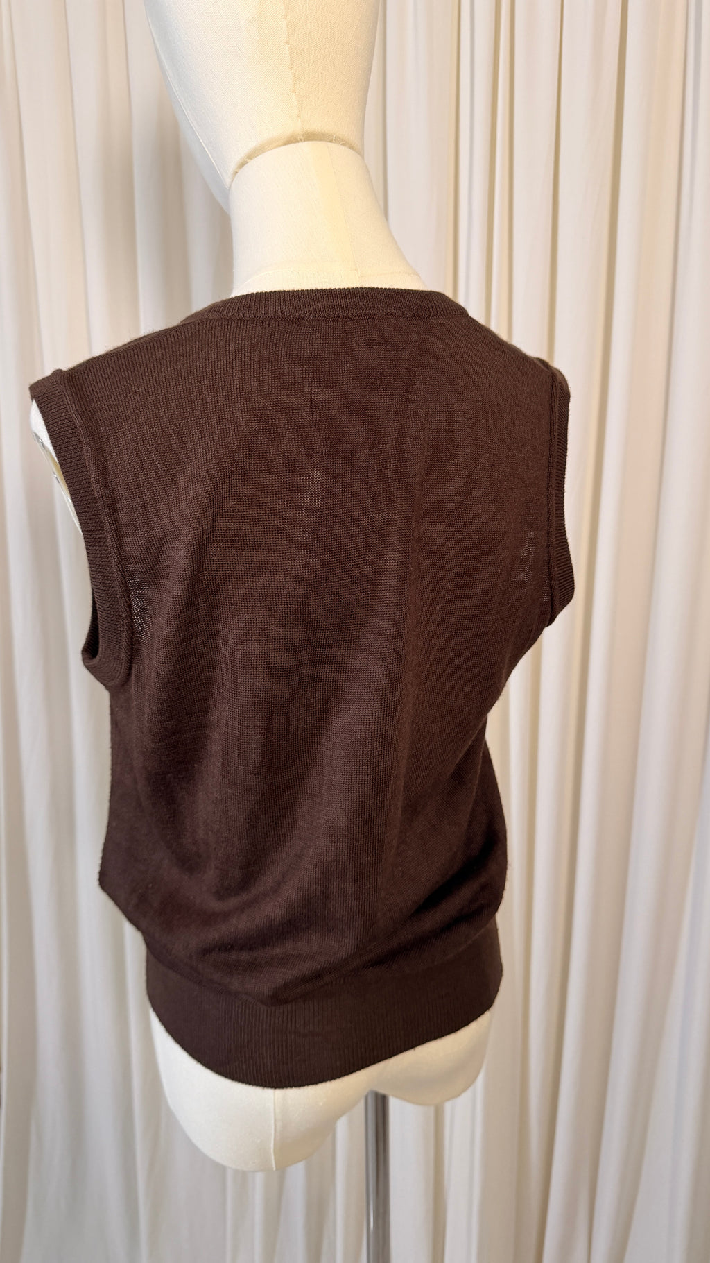 Brown vest