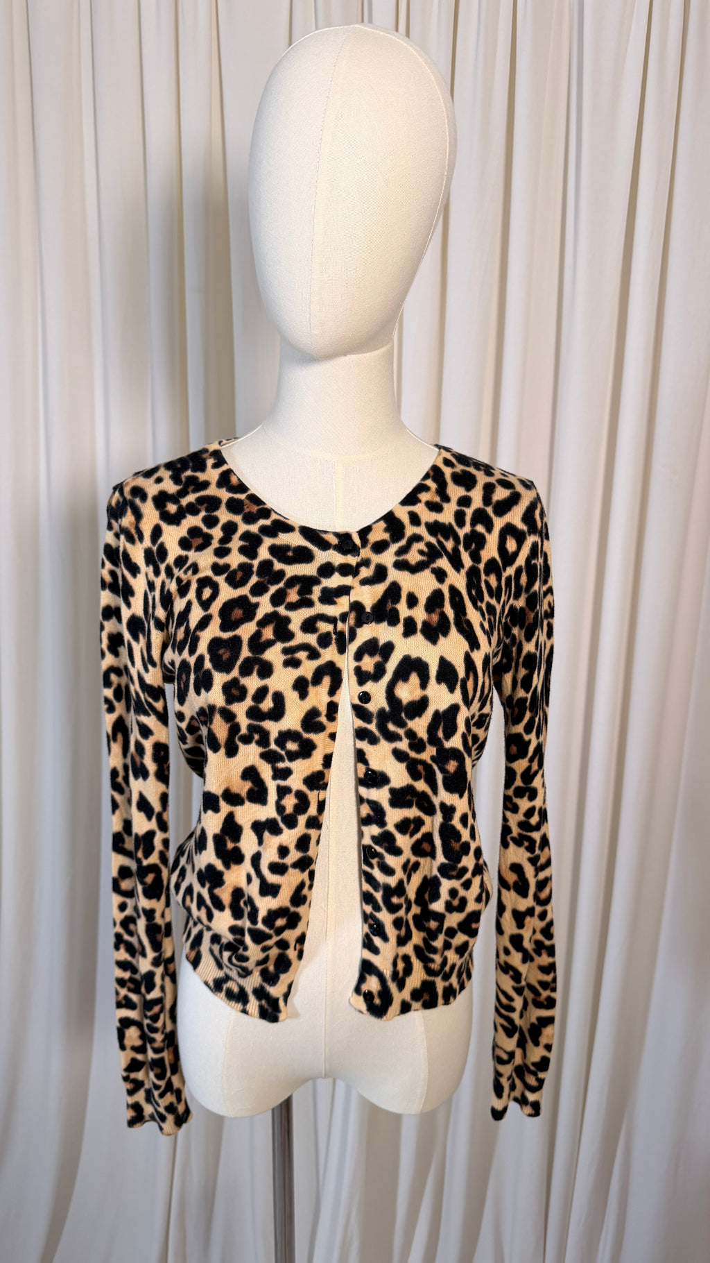 Leopard Vintage Cardigan[S/M]