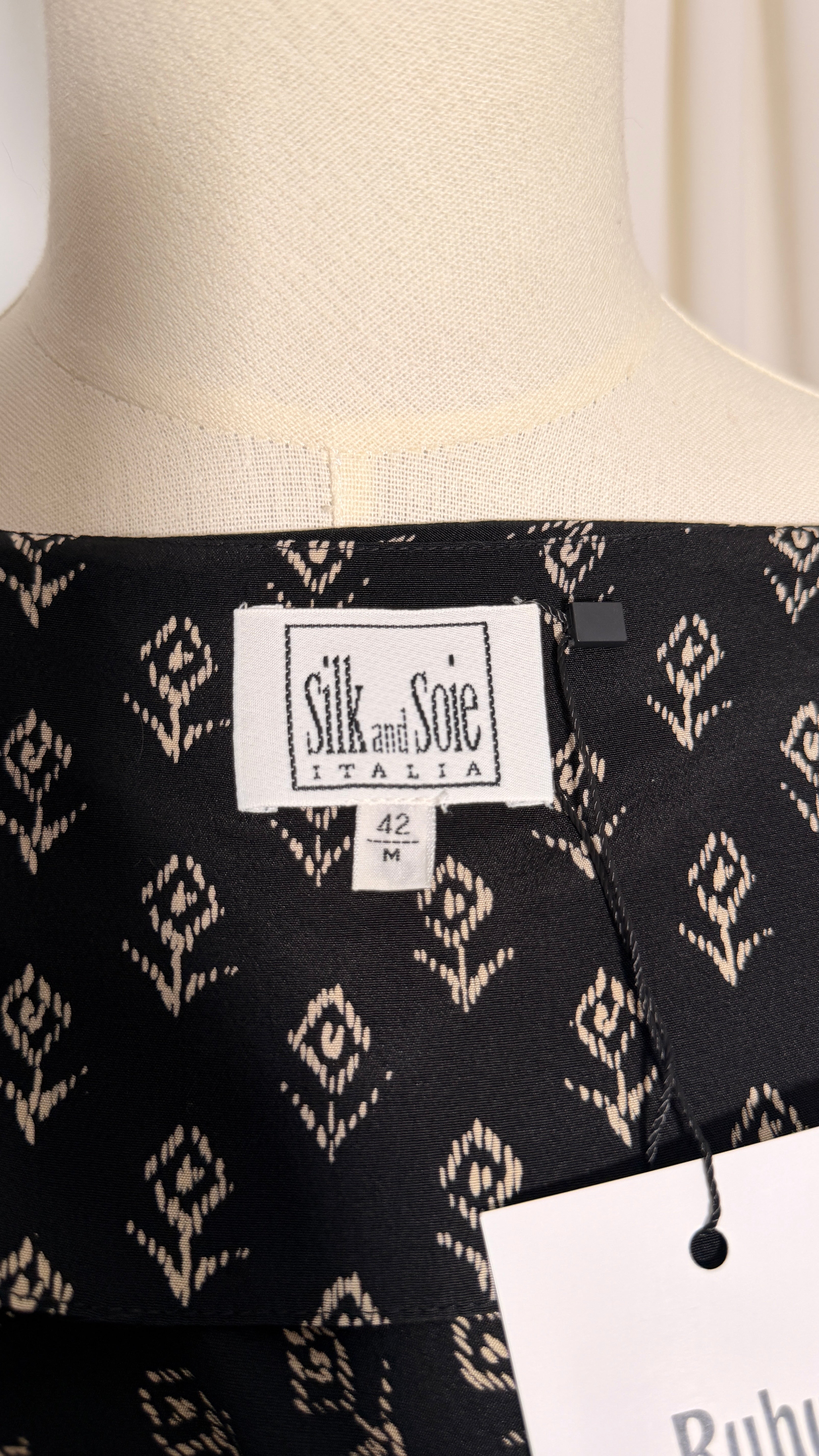 Vintage Silk Dress 90's [M]
