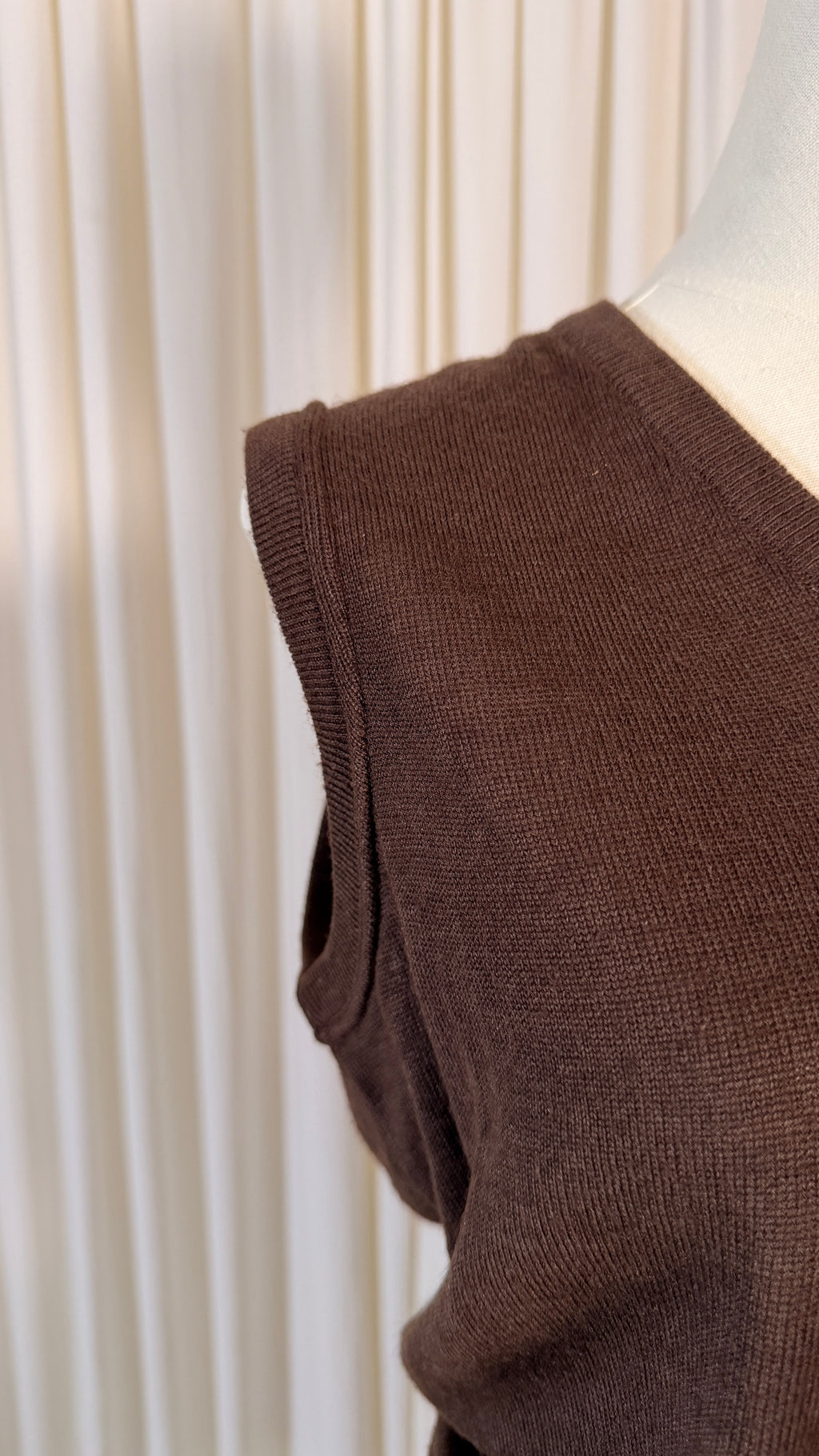 Brown vest