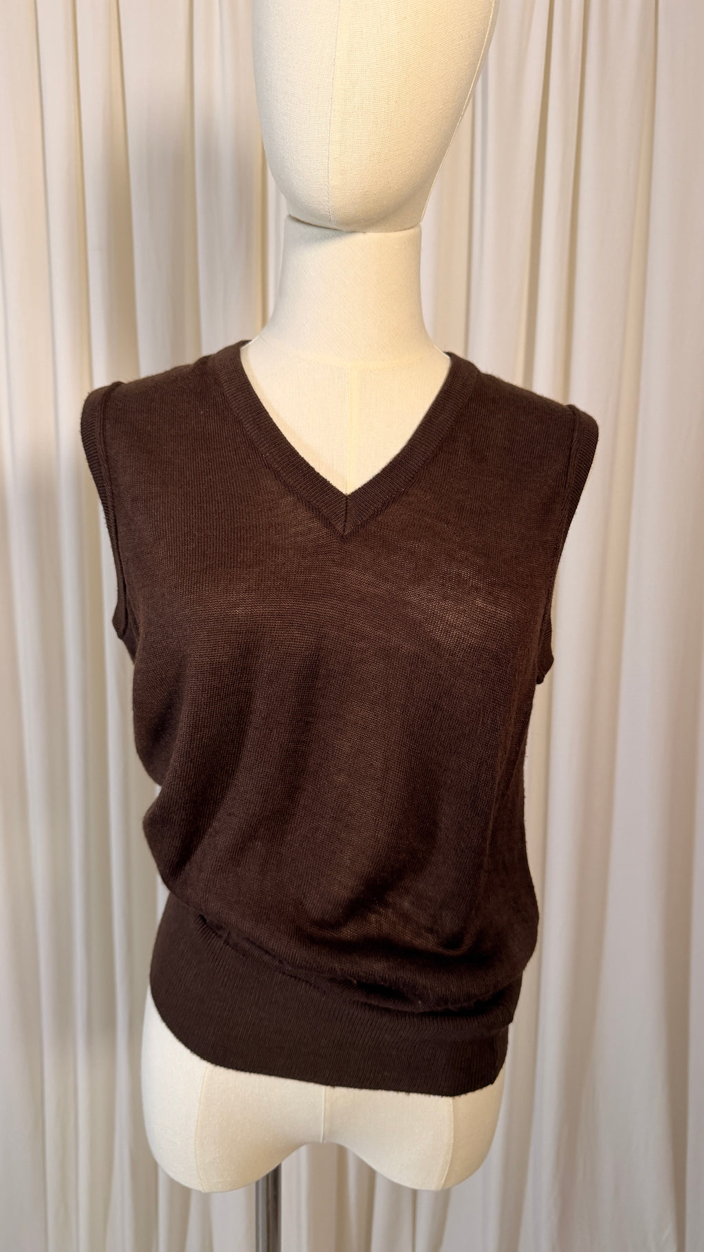 Brown vest
