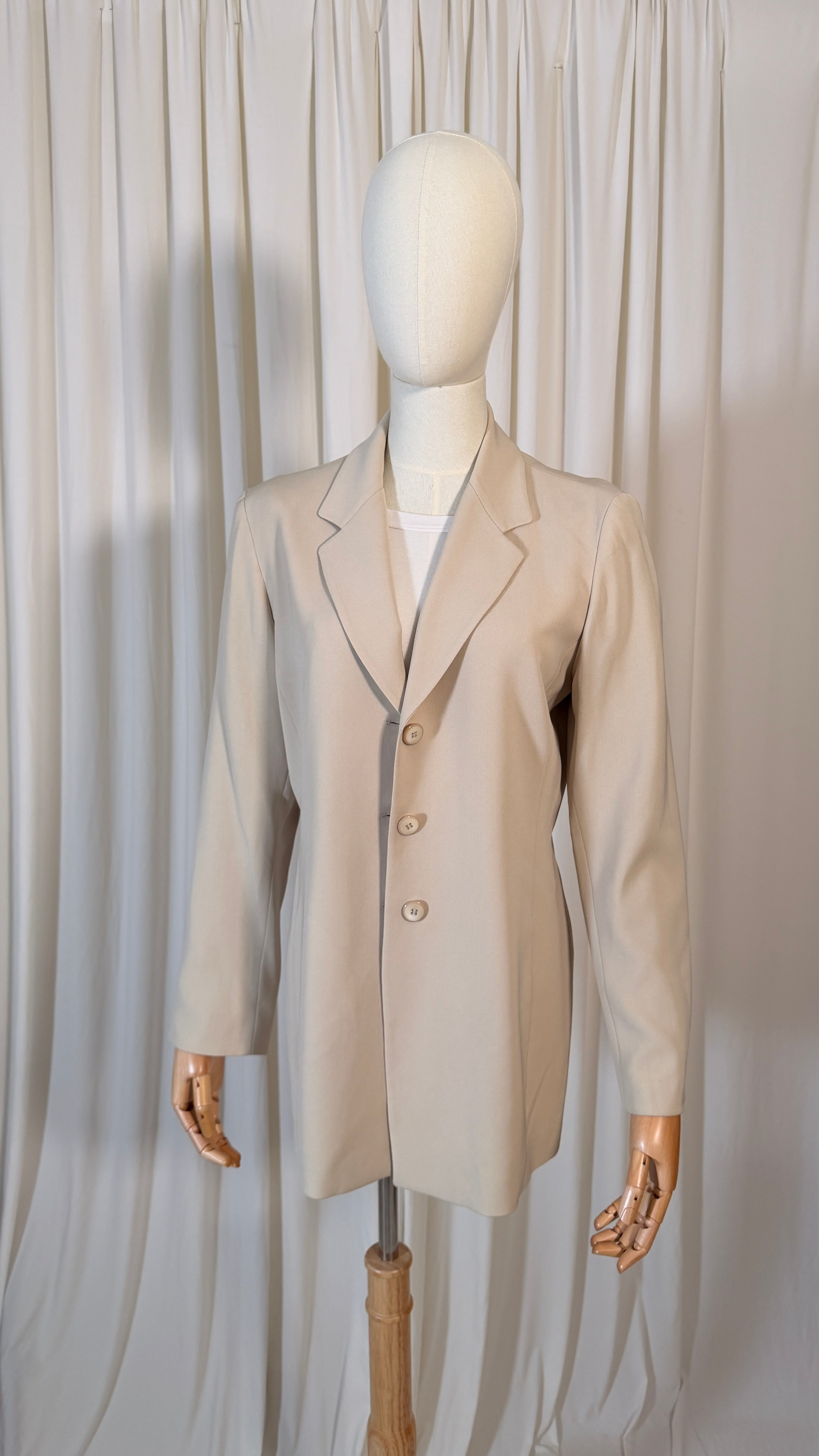 Blazer vintage crème [40]