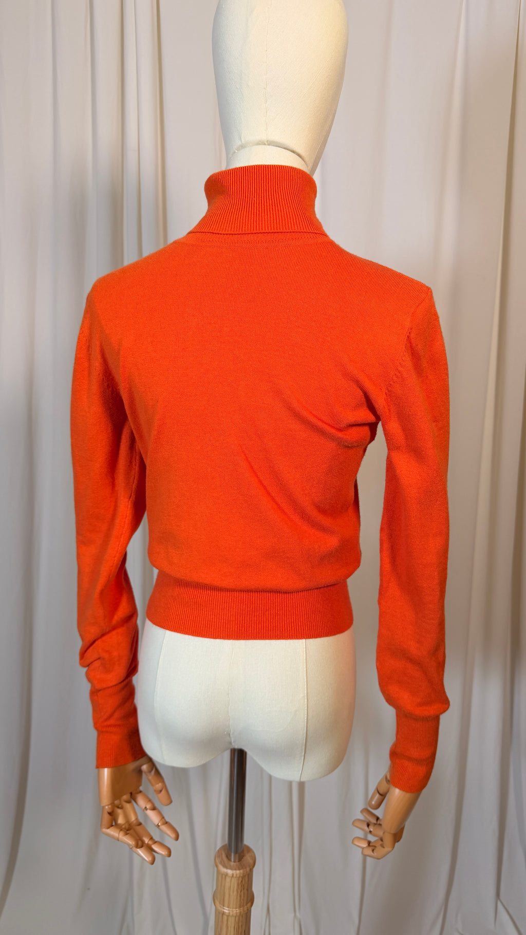 Col roulé vintage orange [S/M]
