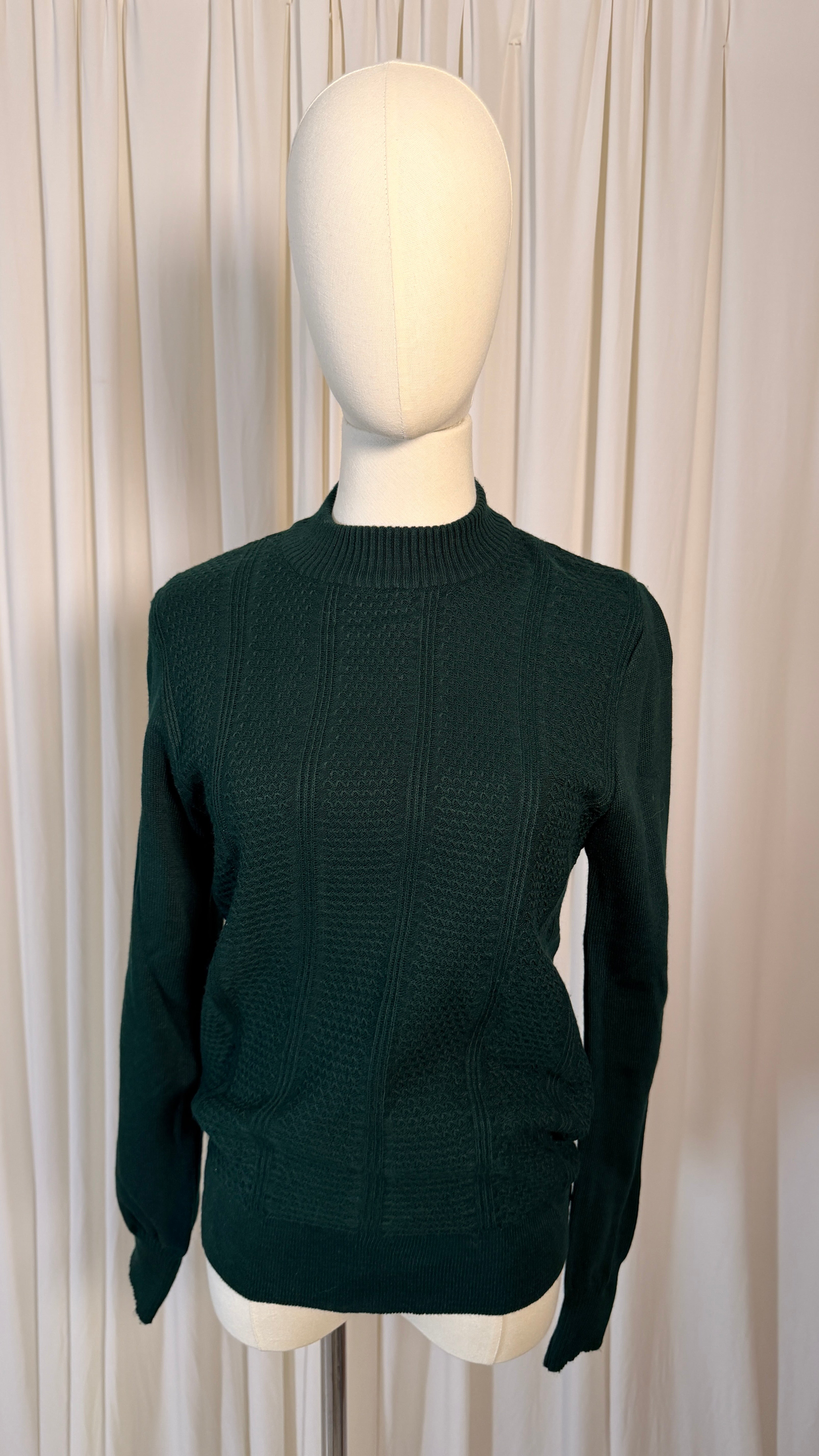 Pull vert vintage [S/M]