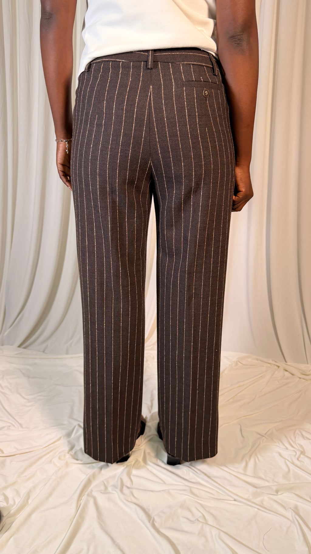 Brown Strip Trousers [42]