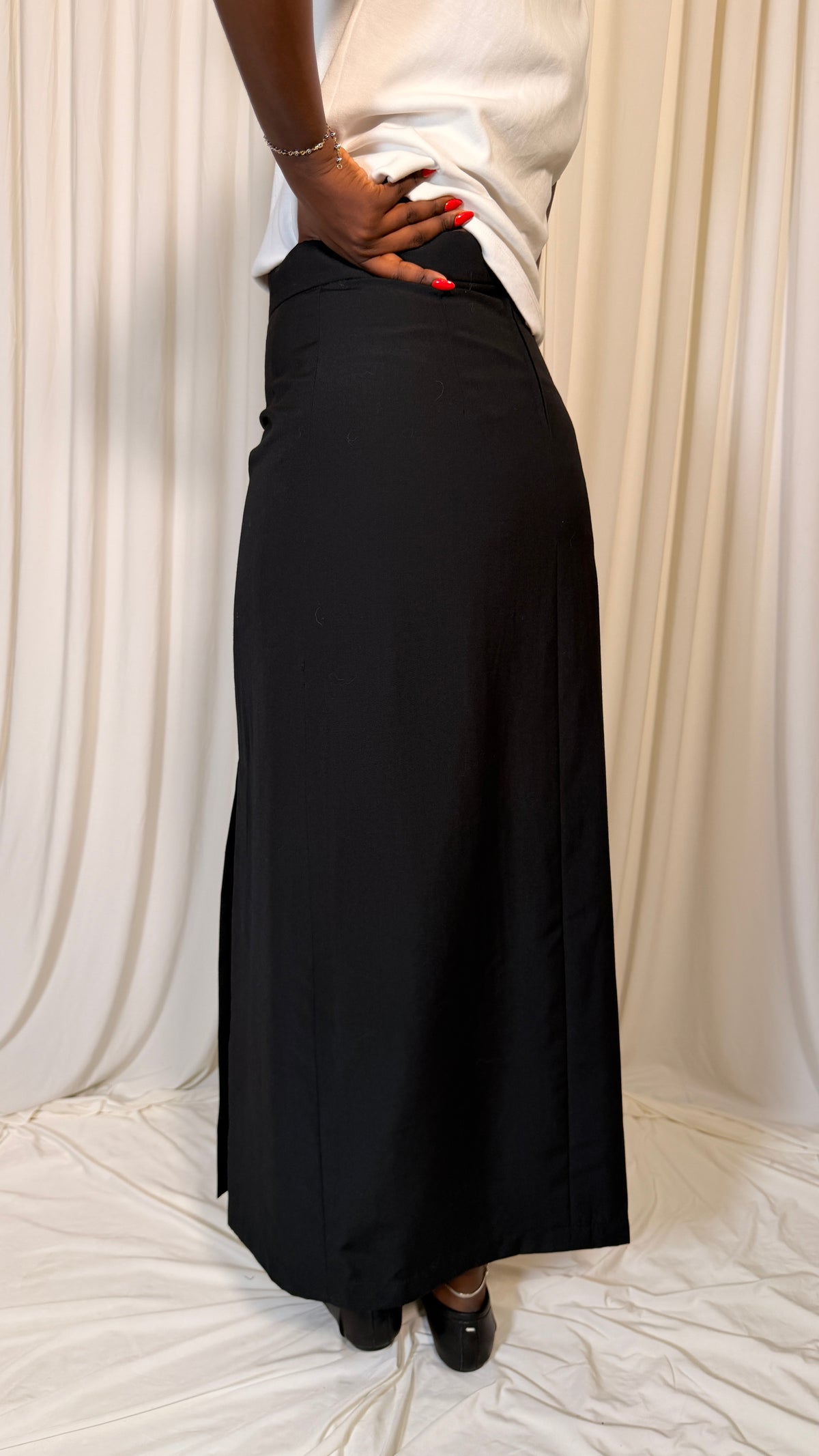 Vintage Long Split Skirt [38]