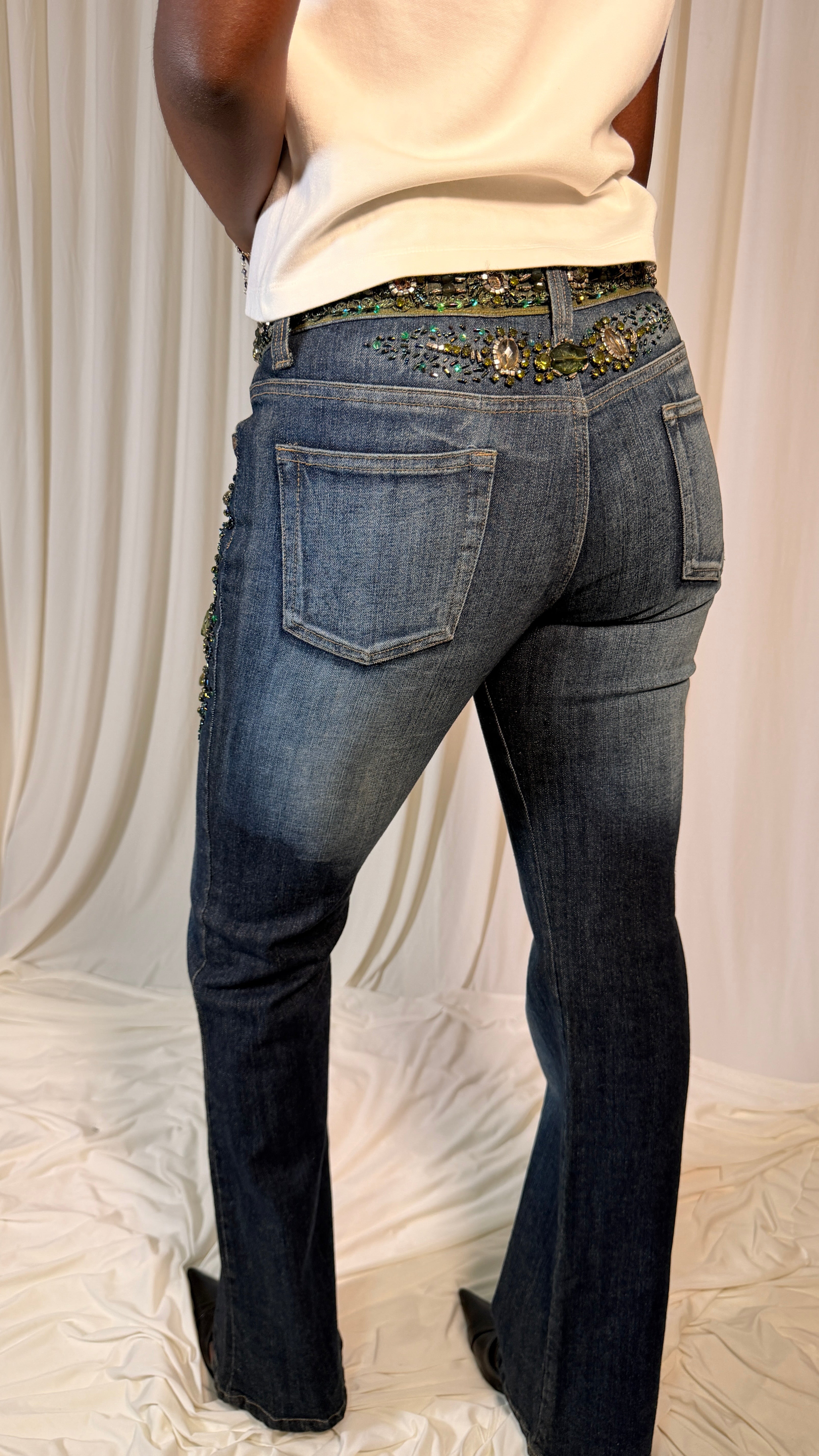 Beaded 2000's Jeans [40]