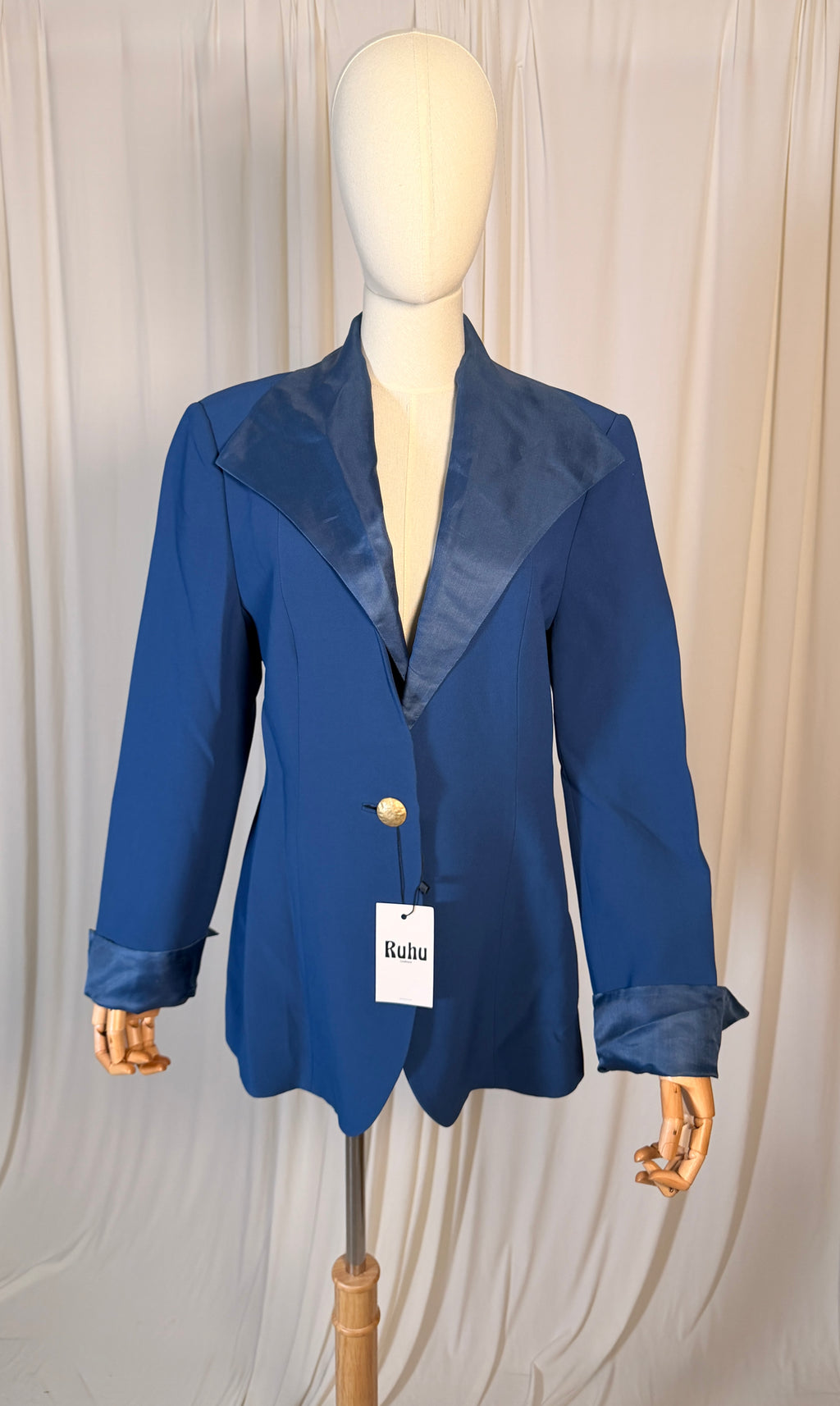 Vintage Royal Blue Blazer [M/L]