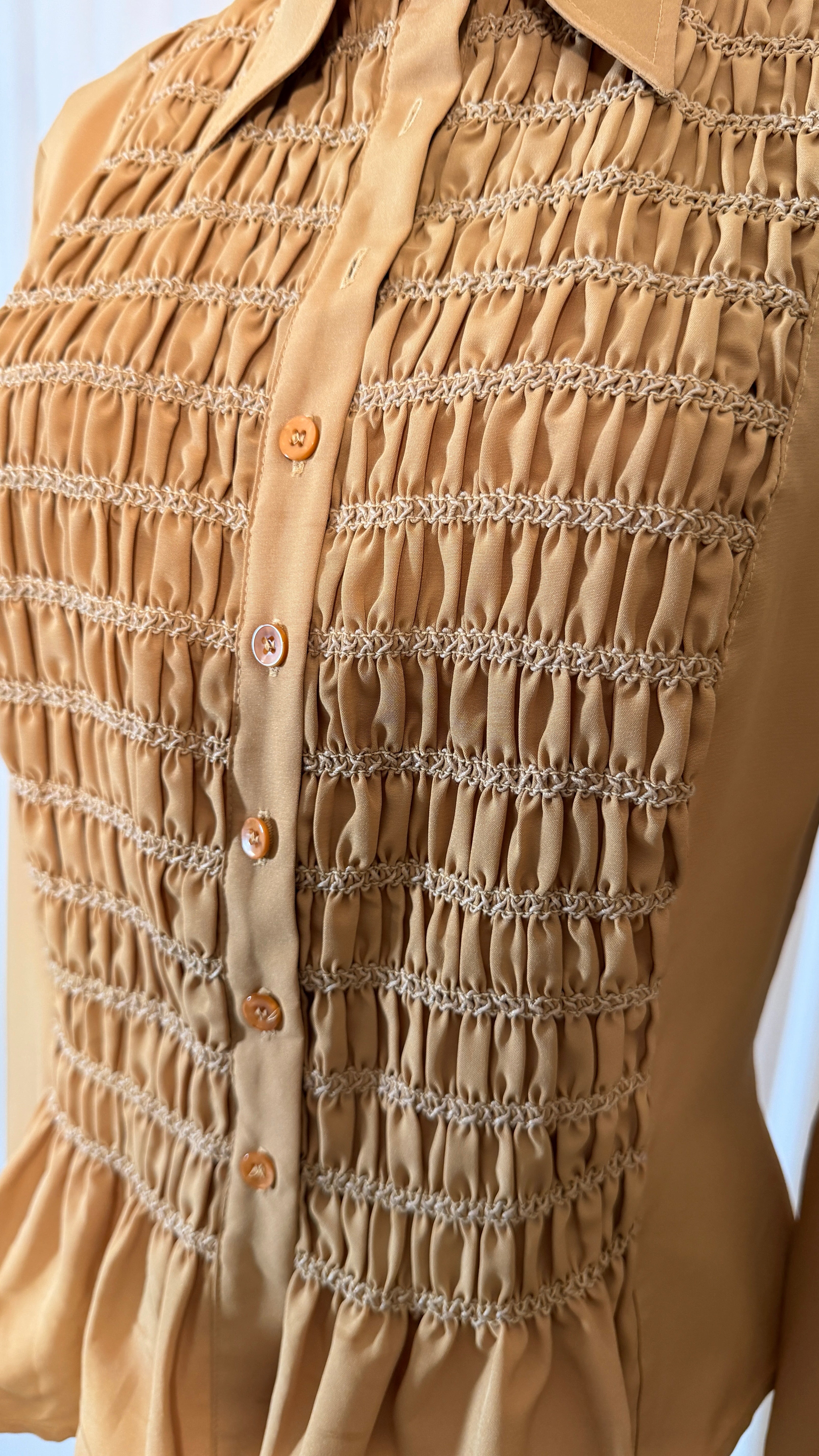 Chemisier vintage marron [40]