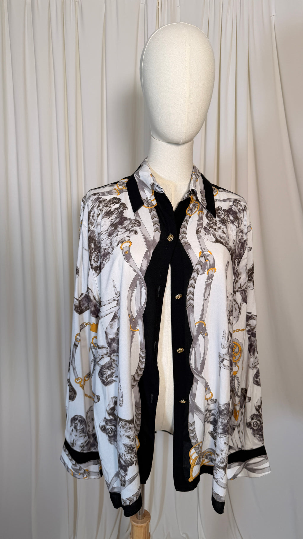 King Charles Vintage Blouse [M/L]