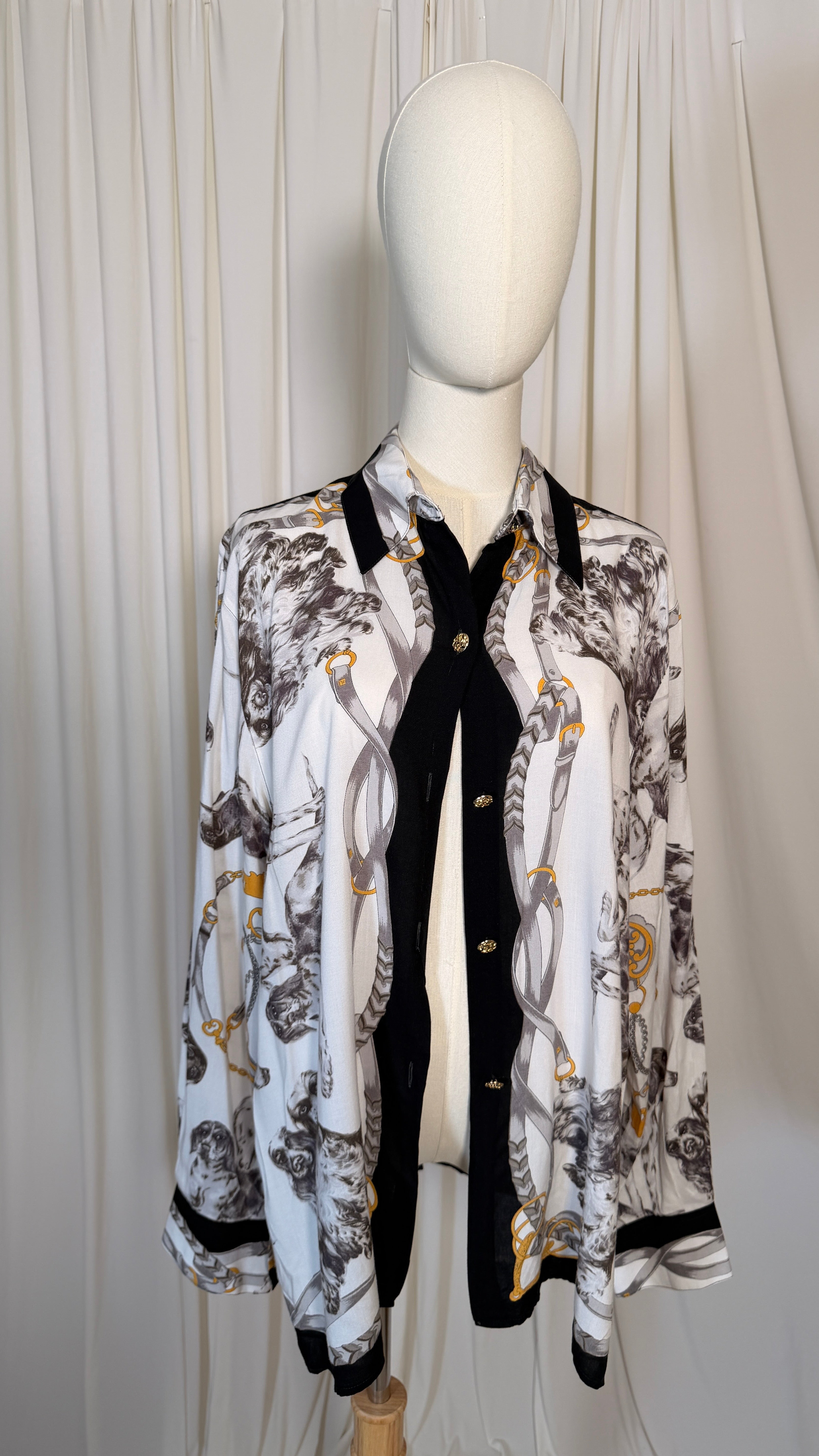 King Charles Vintage Blouse [M/L]