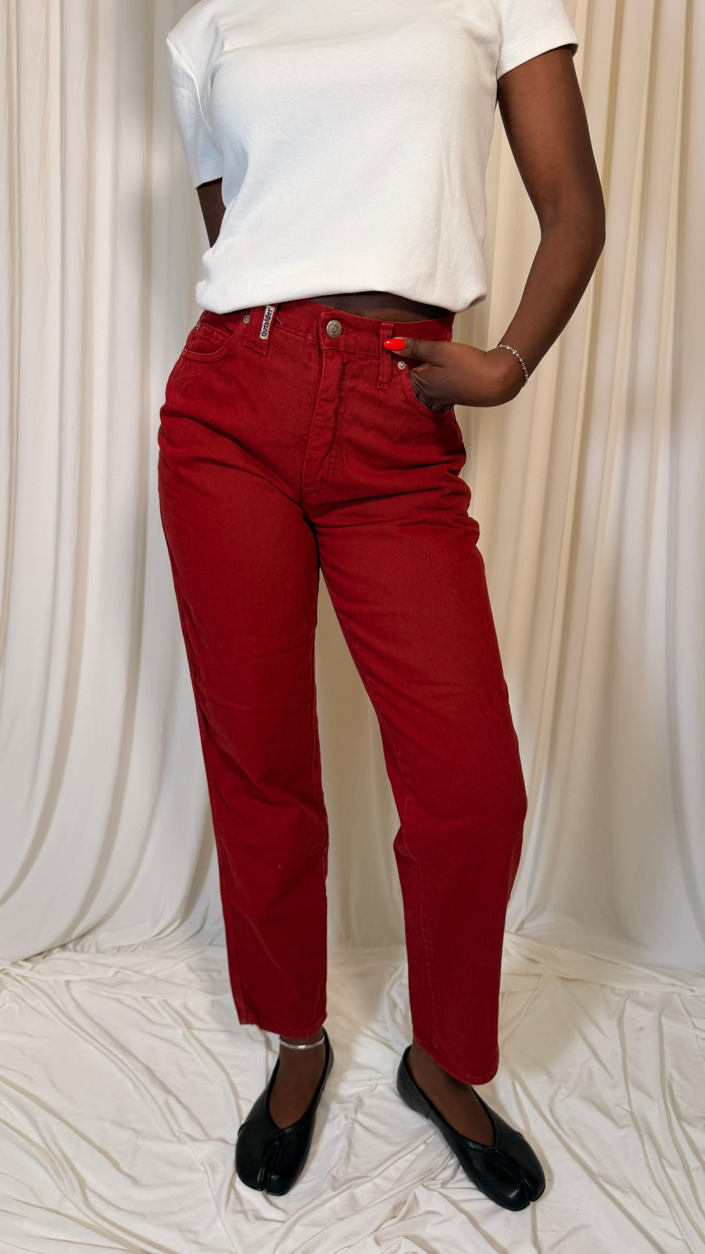 Red Vintage Jeans [36]