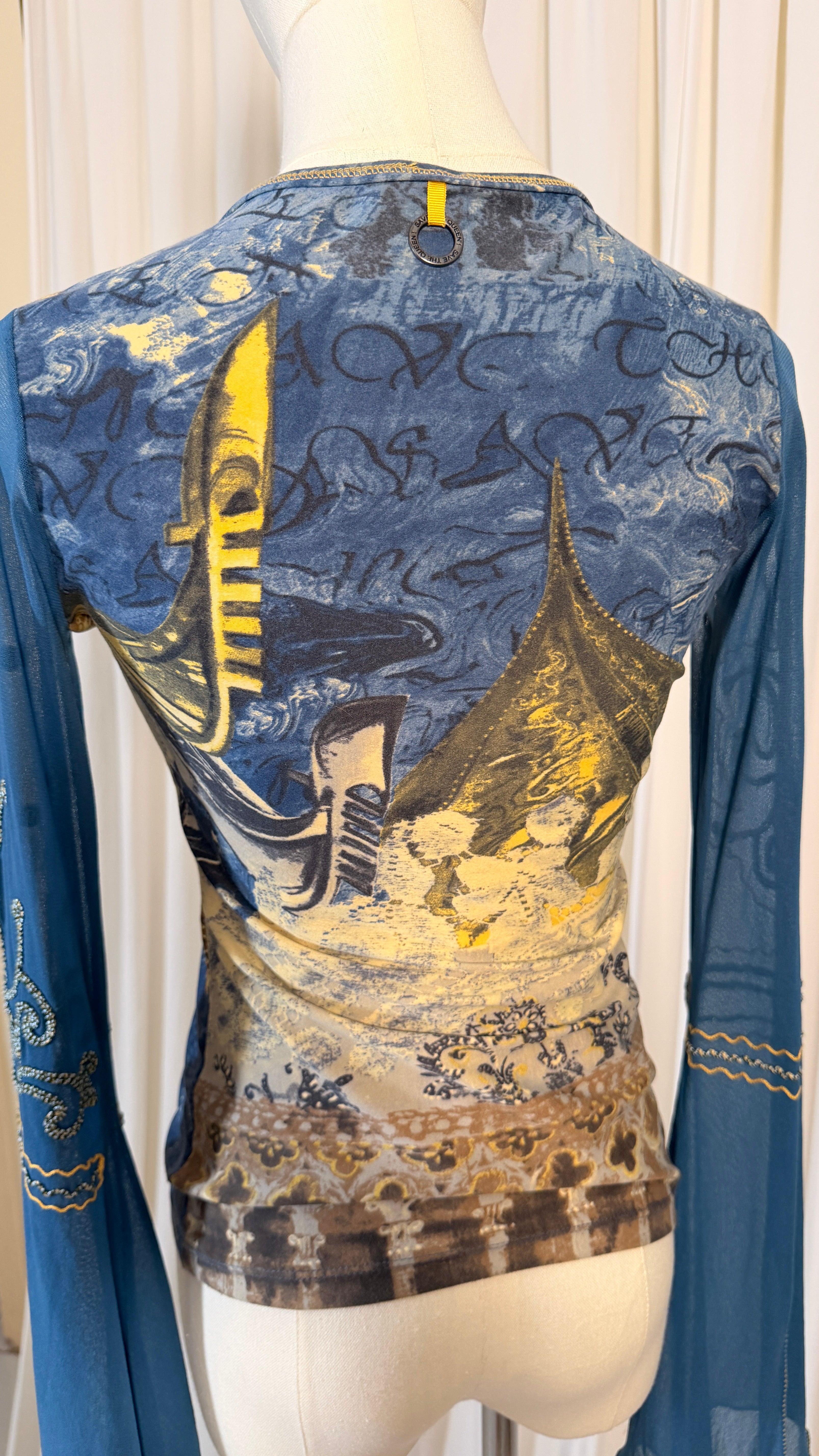 Haut Vintage Save The Queen [S]