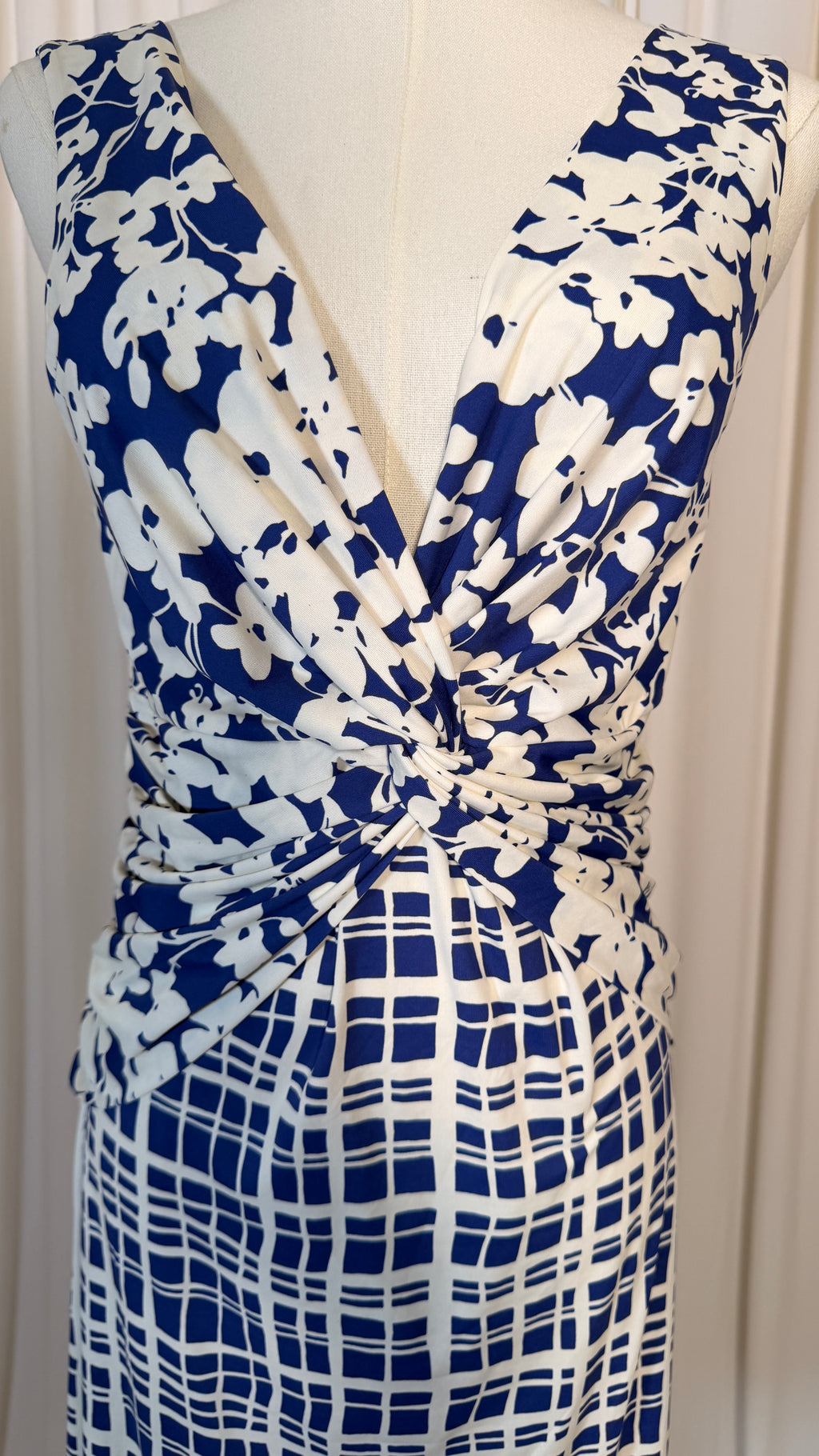 Vintage Blue and White dress [M]