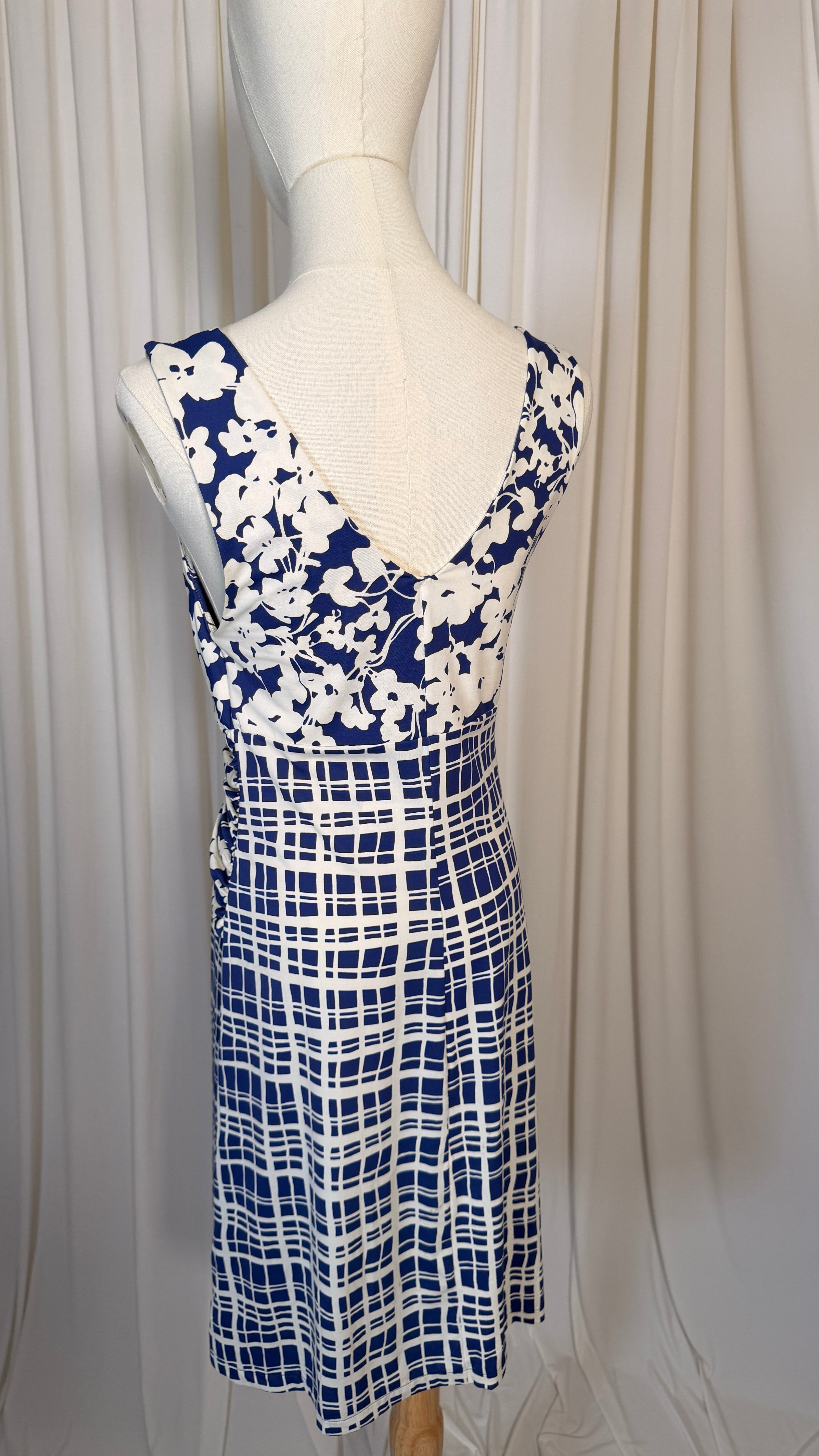 Vintage Blue and White dress [M]