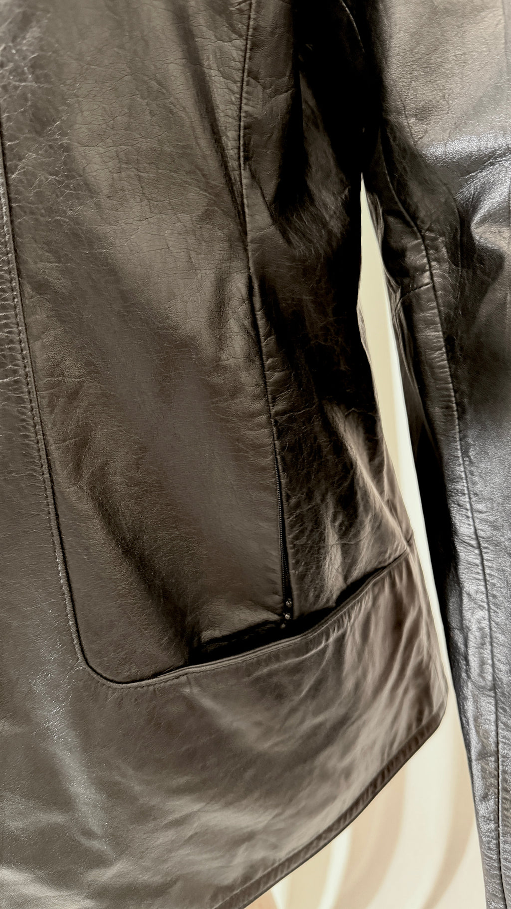 Veste noire vintage années 90 [L]