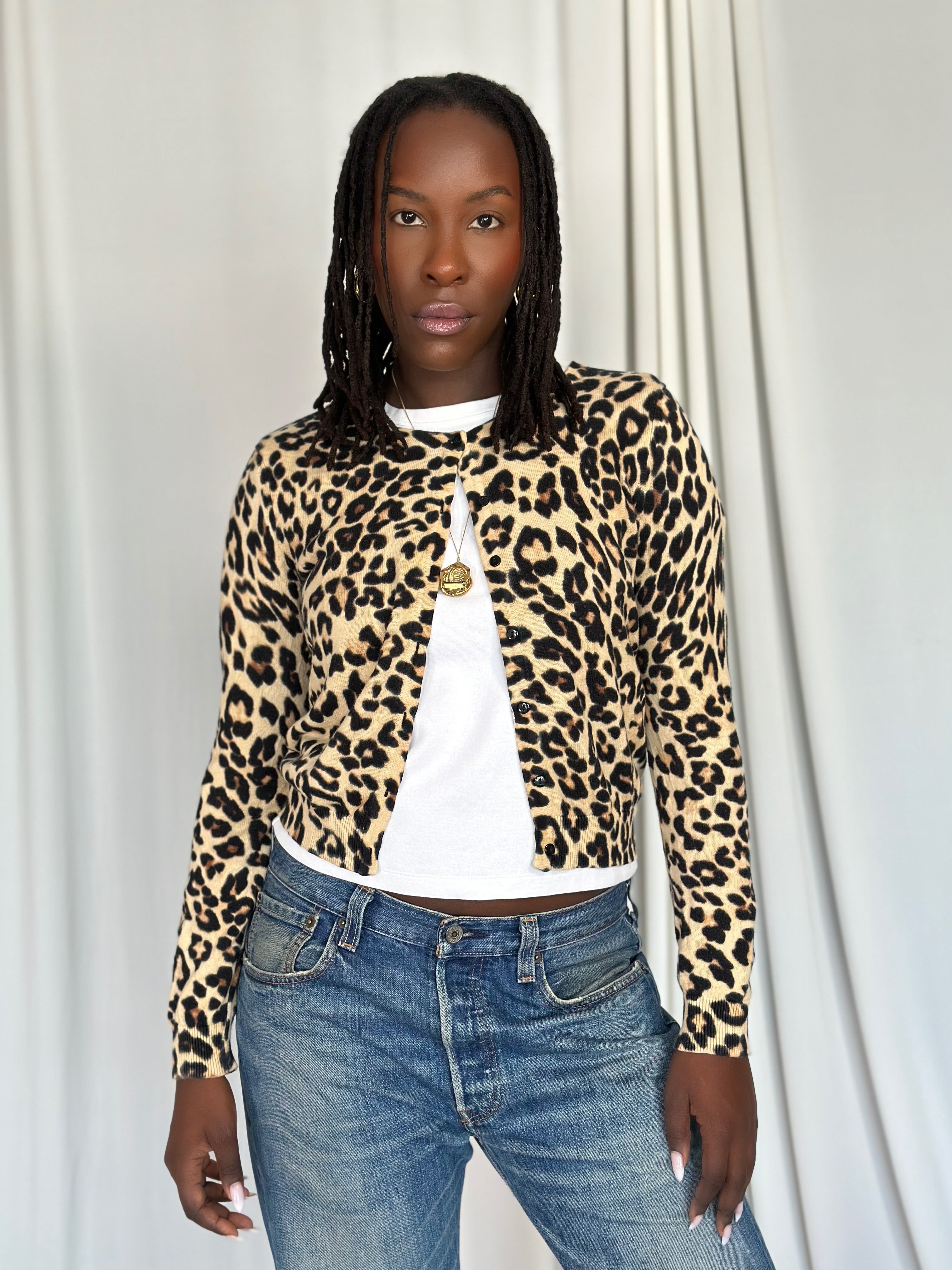 Leopard Cardigan [S]