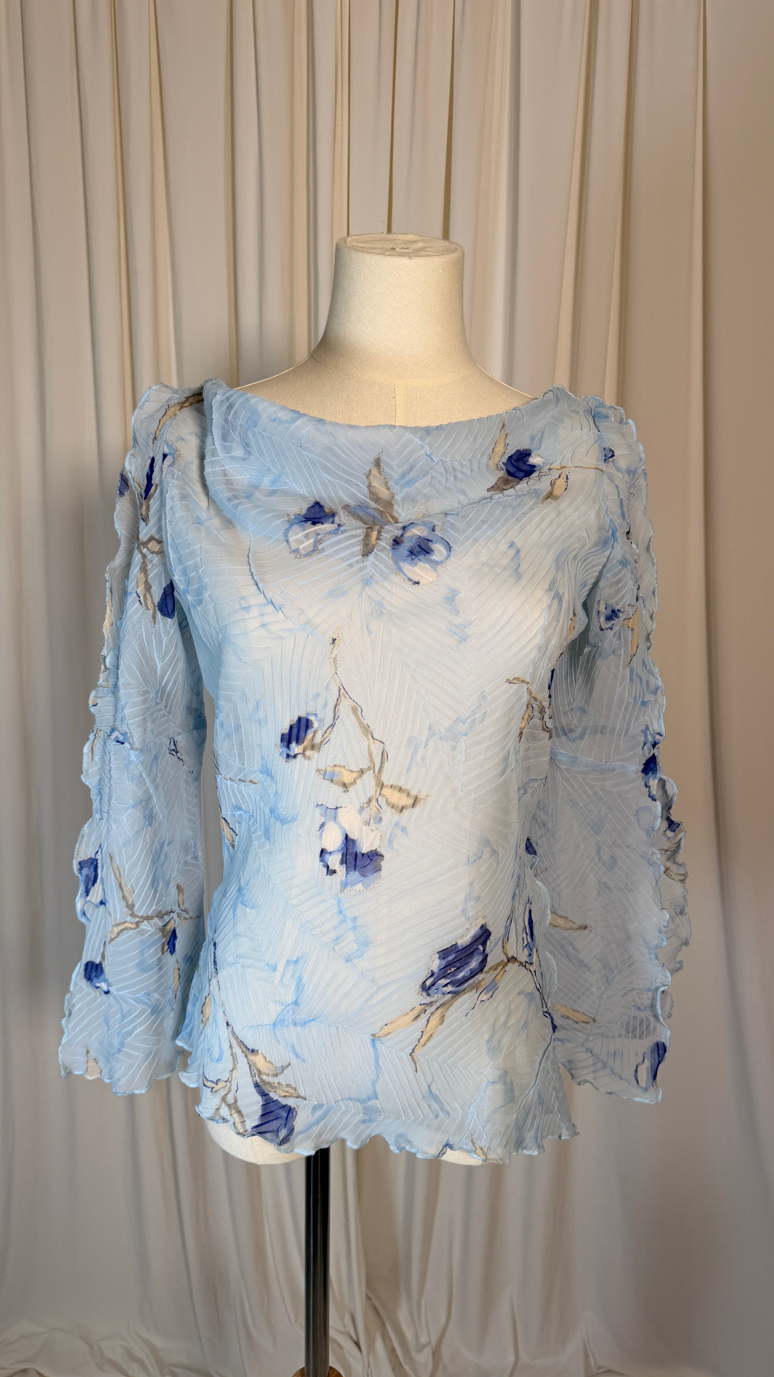 Baby🦋 Blue Vintage Blouse [S]