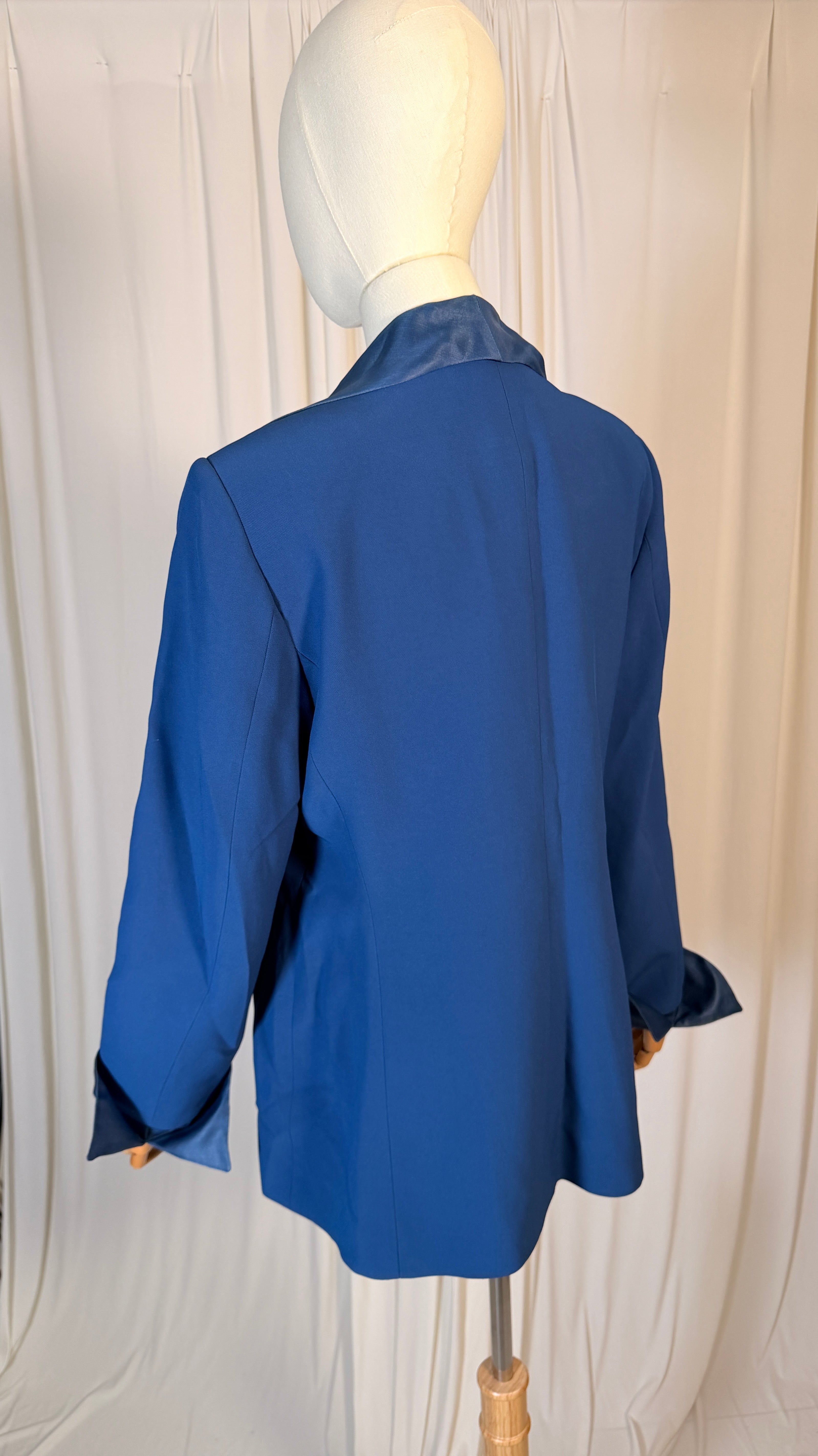 Blazer bleu roi vintage [M/L]