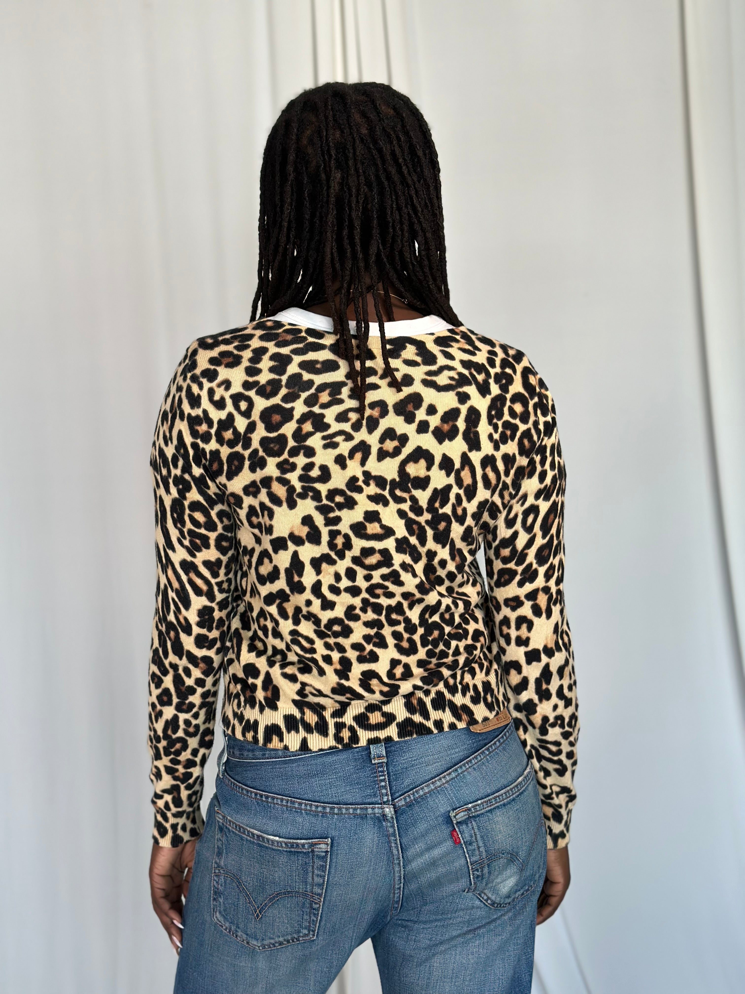 Leopard Cardigan [S]