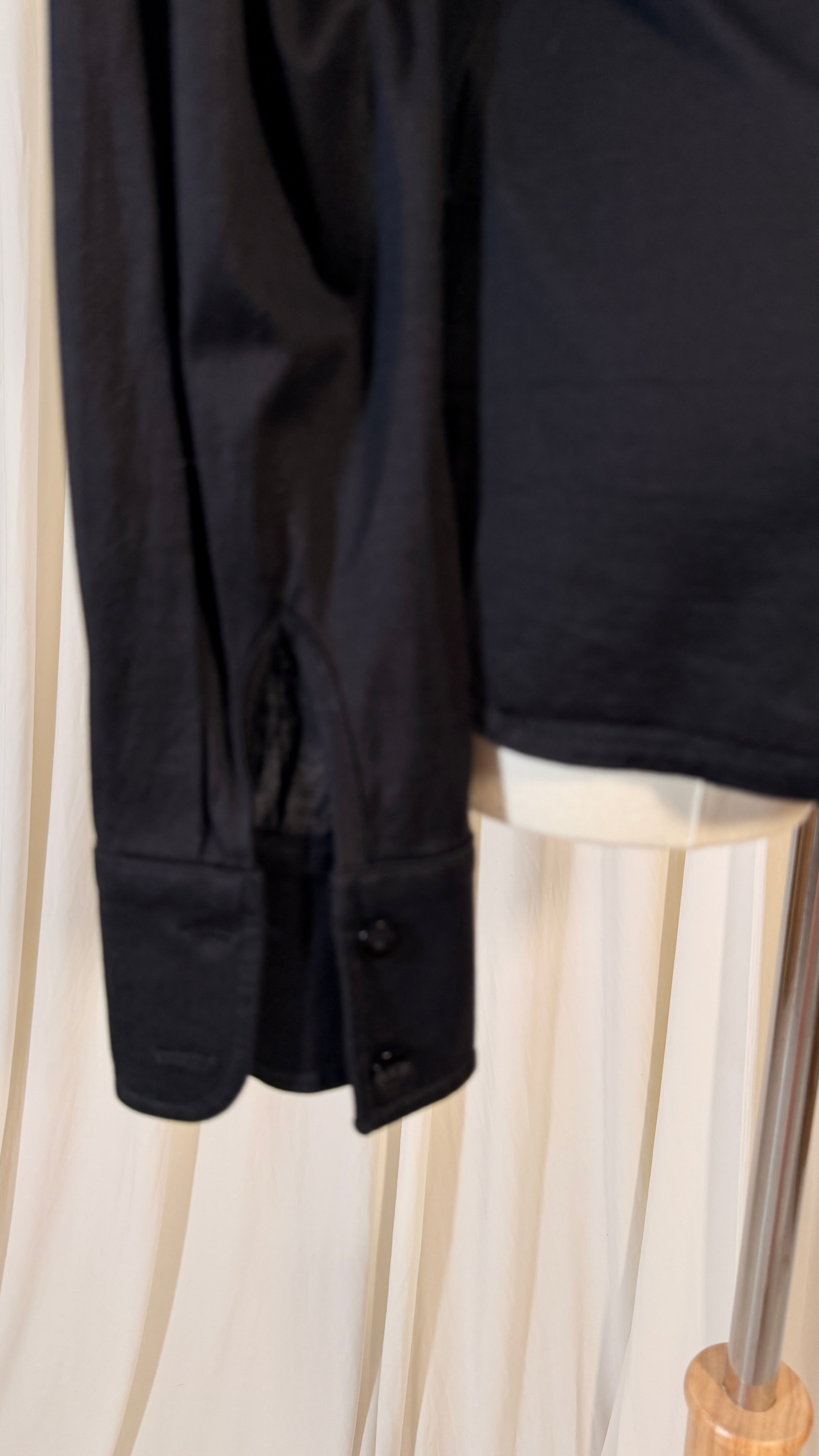 Chemisier noir vintage [S]