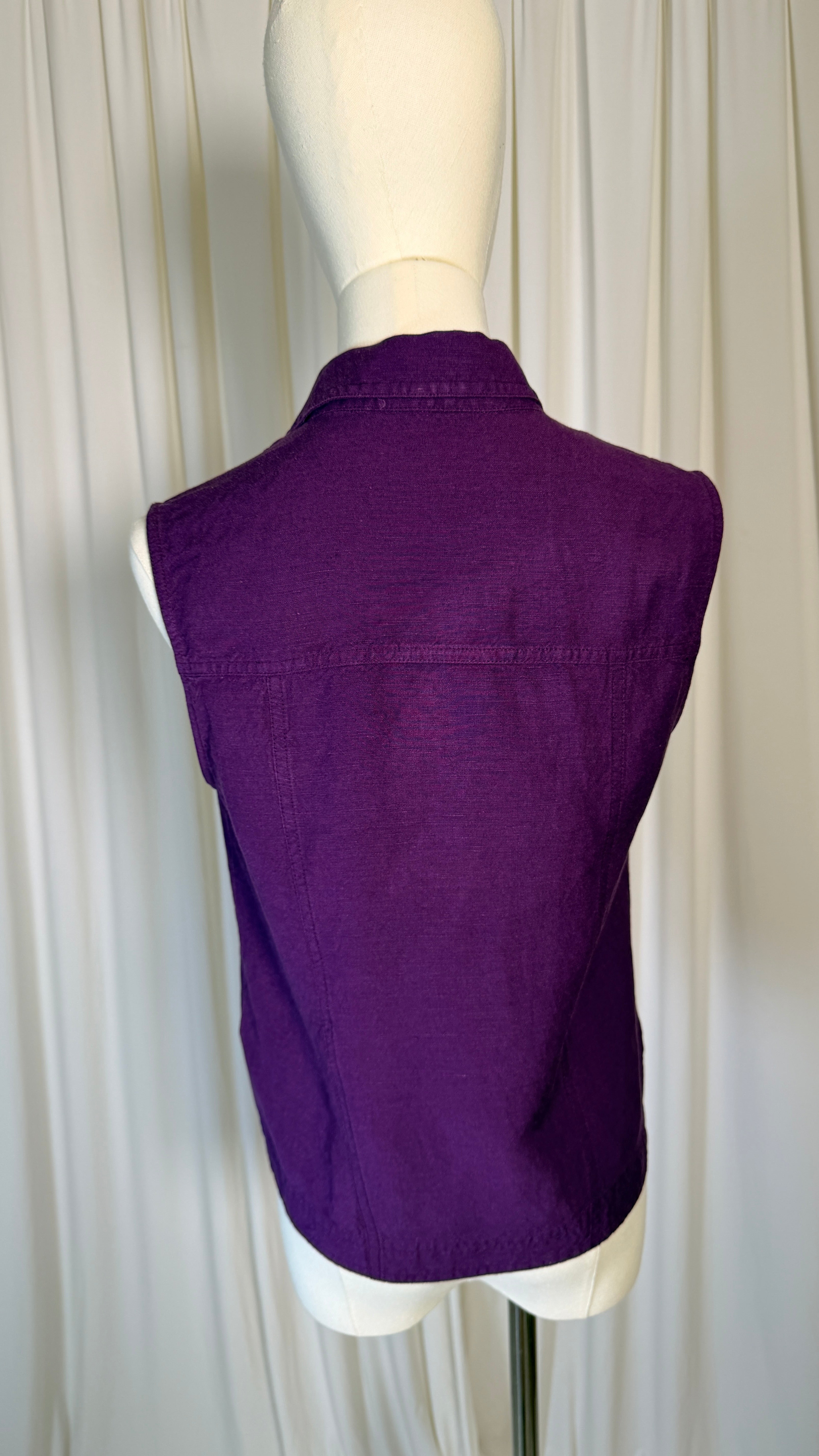 Purple Vintage Top [S]