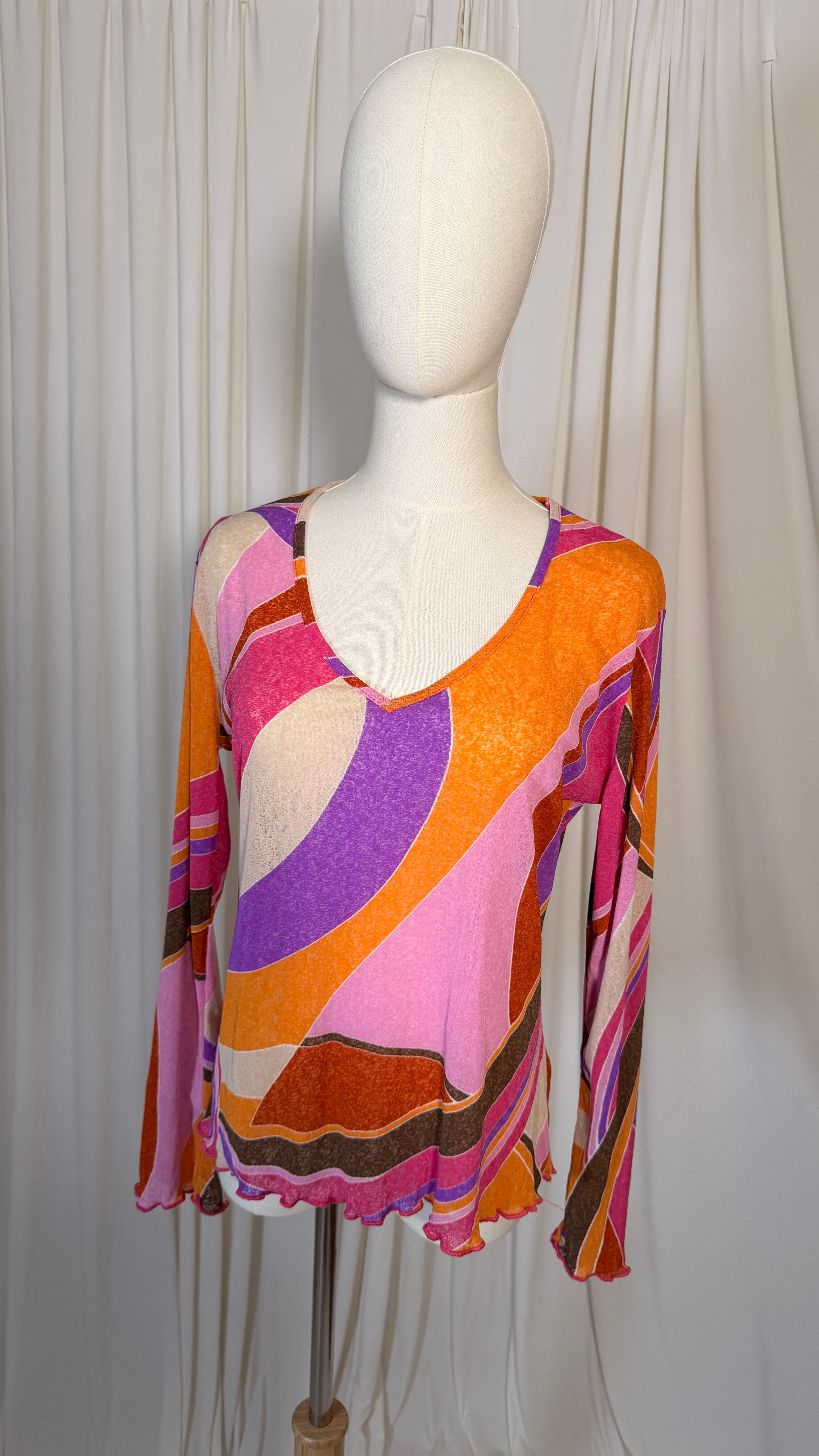 Swirling Vintage Top [M/L]