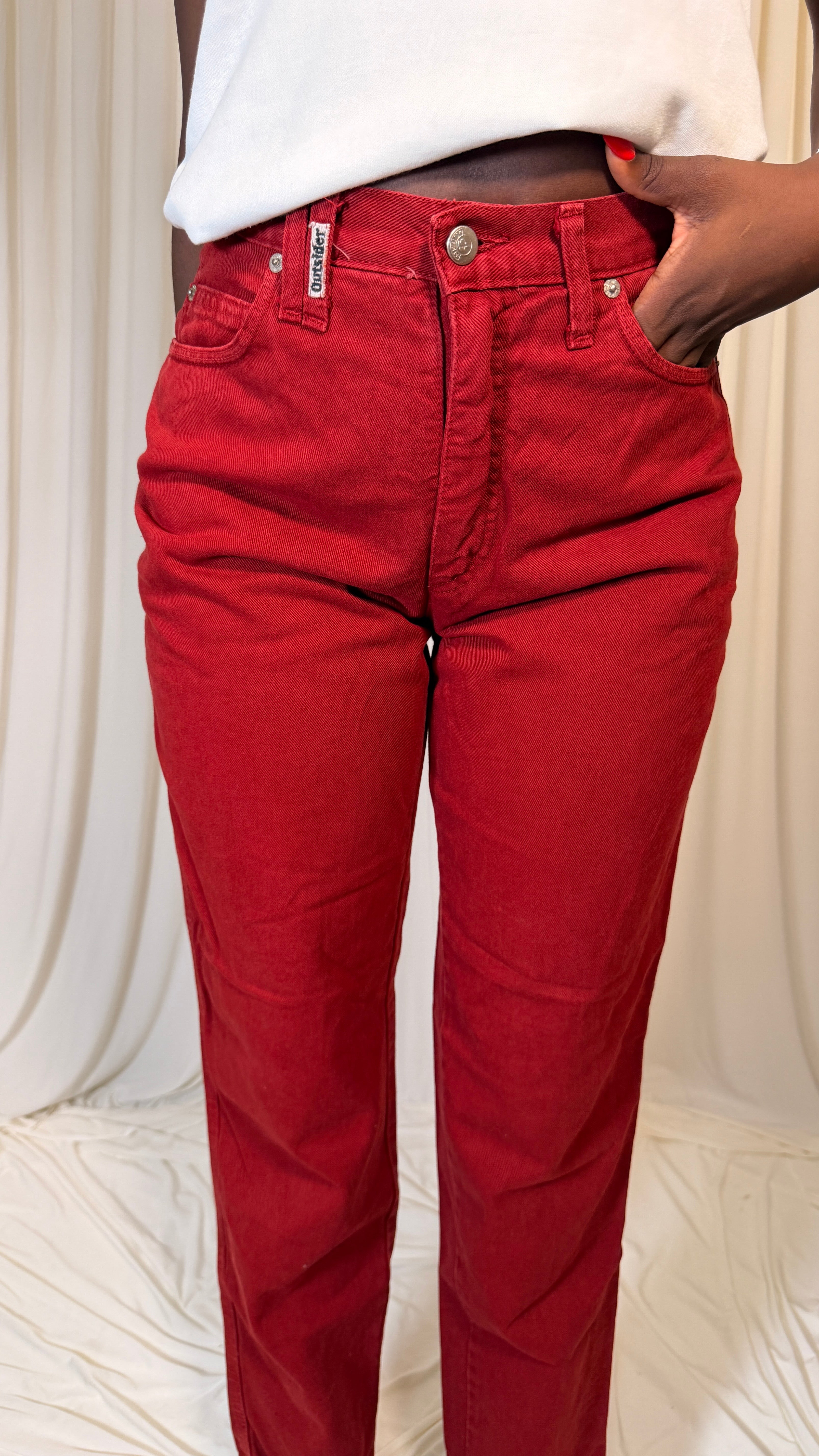 Red Vintage Jeans [36]