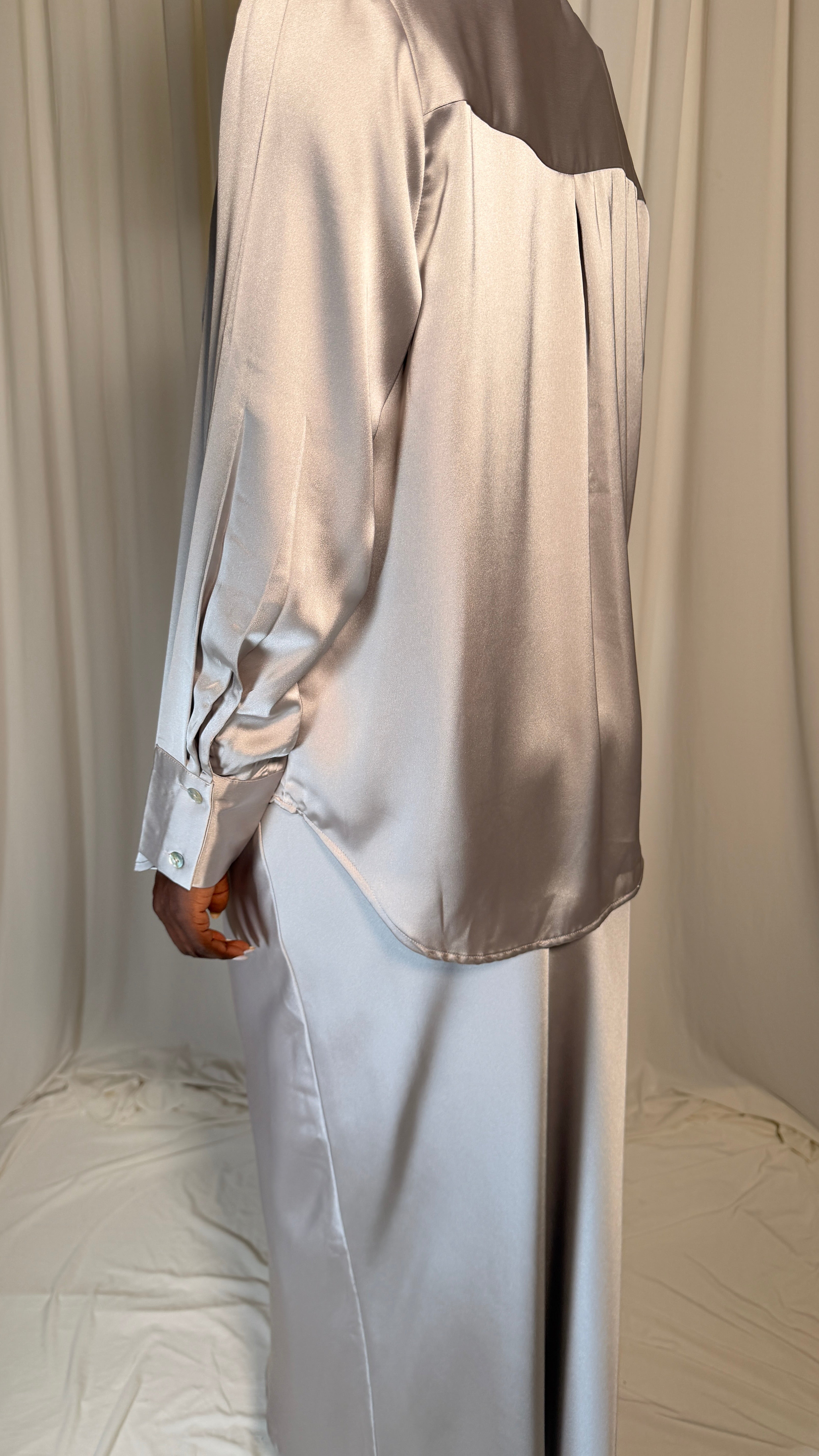 90s Vintage Skirt + Top Set [M/L]