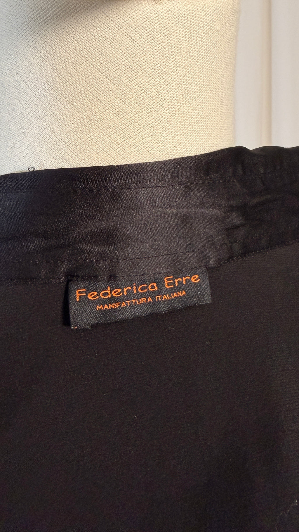 Black Silky Shirt [S]