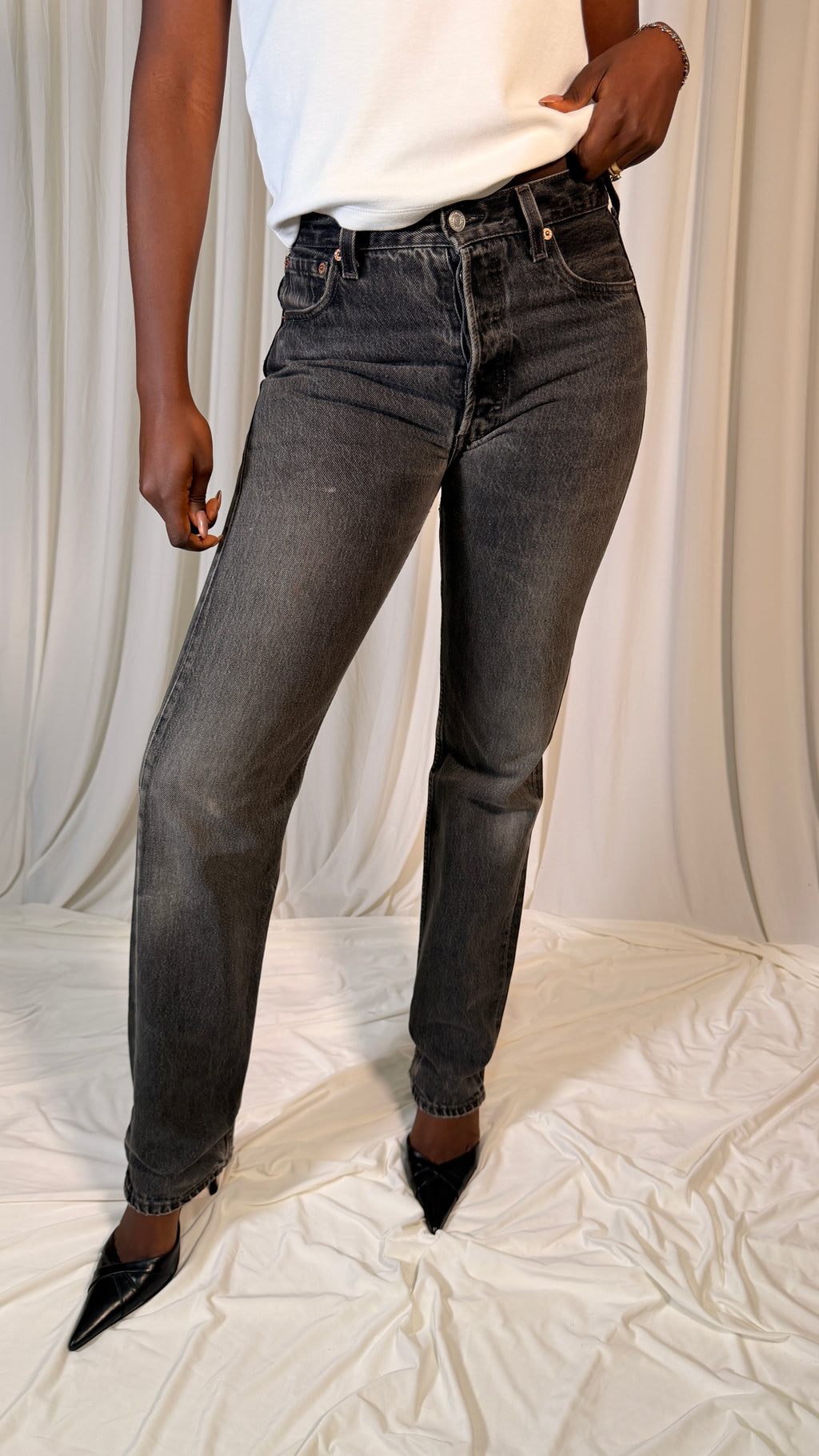 Levi's 501 gris vintage [36]