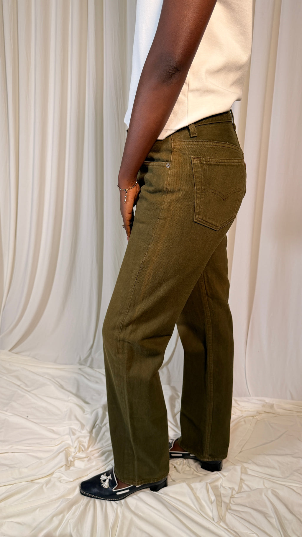 Levi's 501 vintage vert armée [40]