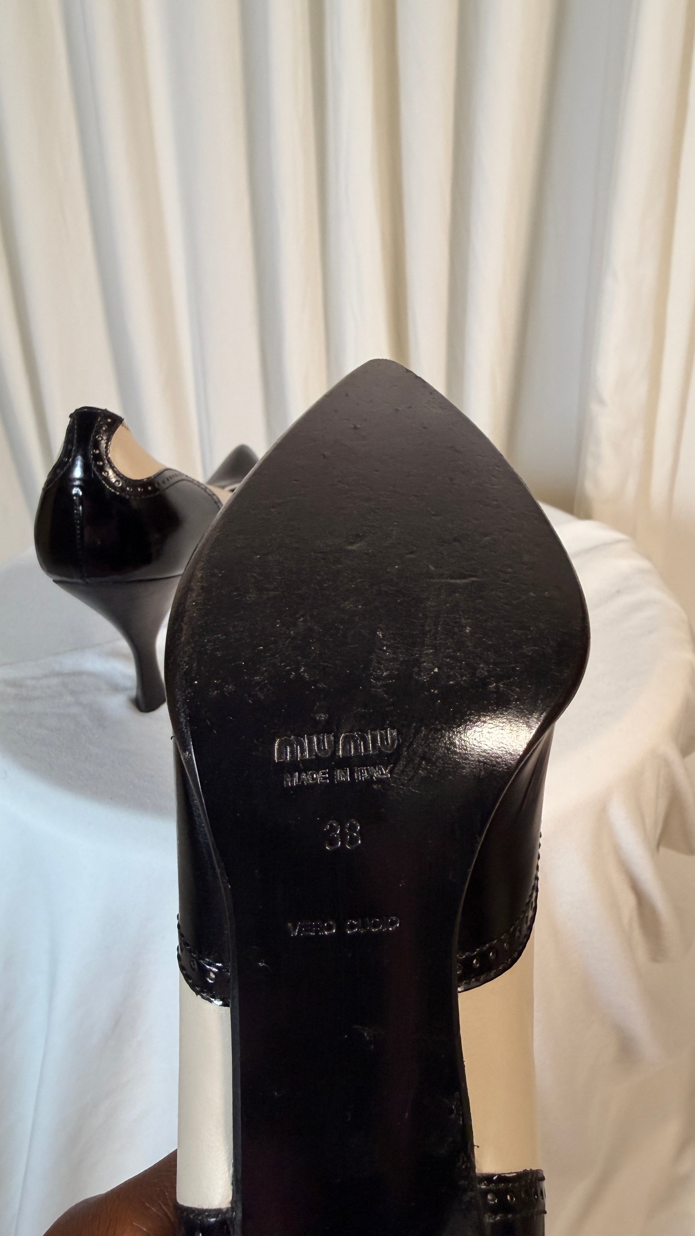 Vintage 90s Miu Miu Shoes [38] – Ruhu Vintage