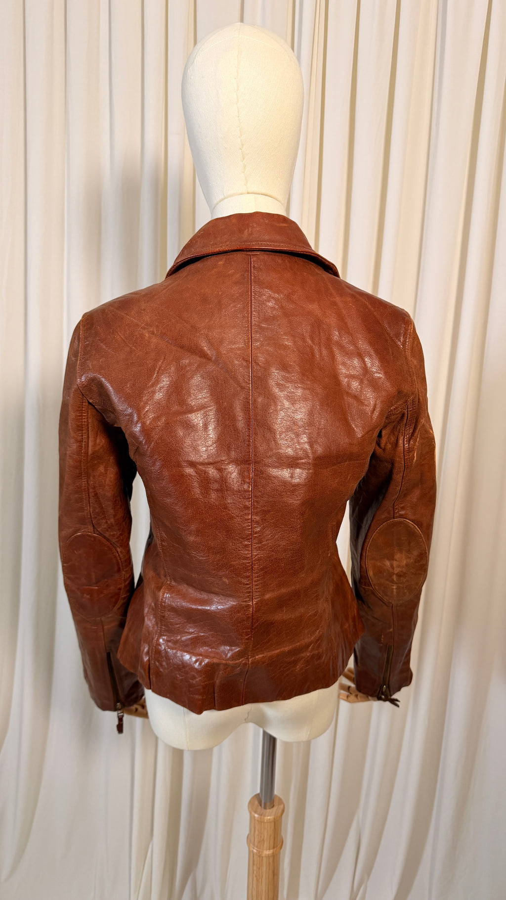 Brown Biker Jacket [M]