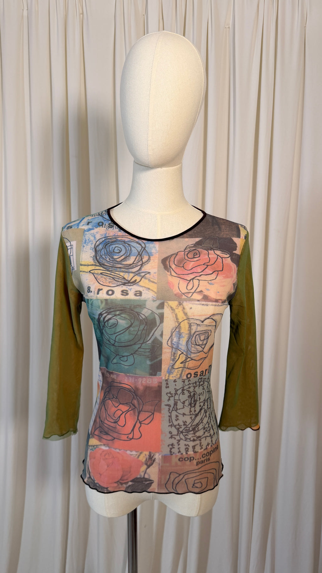 Vintage Cop Copine Top [M]