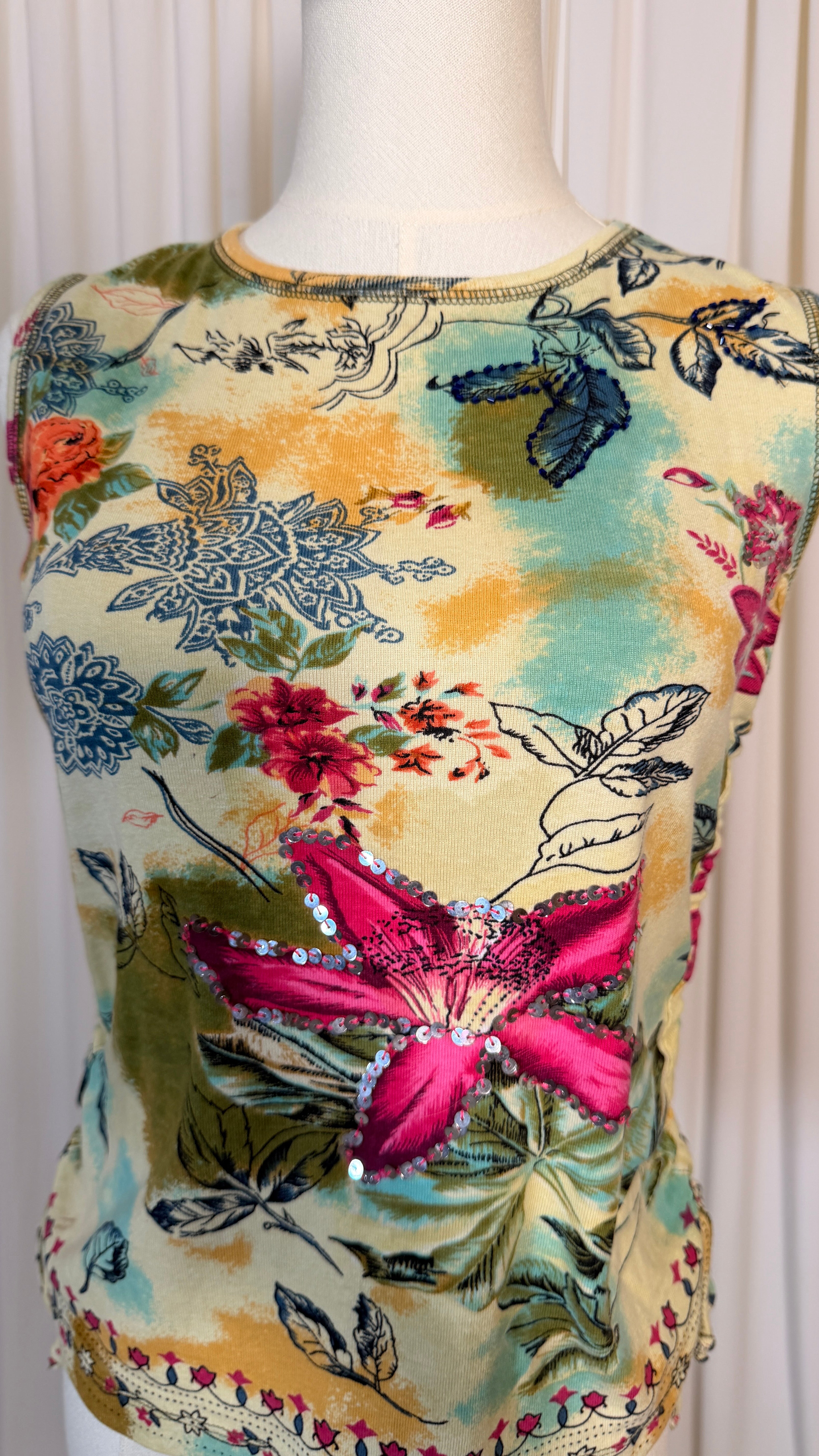 Vintage Beaded Top [M]