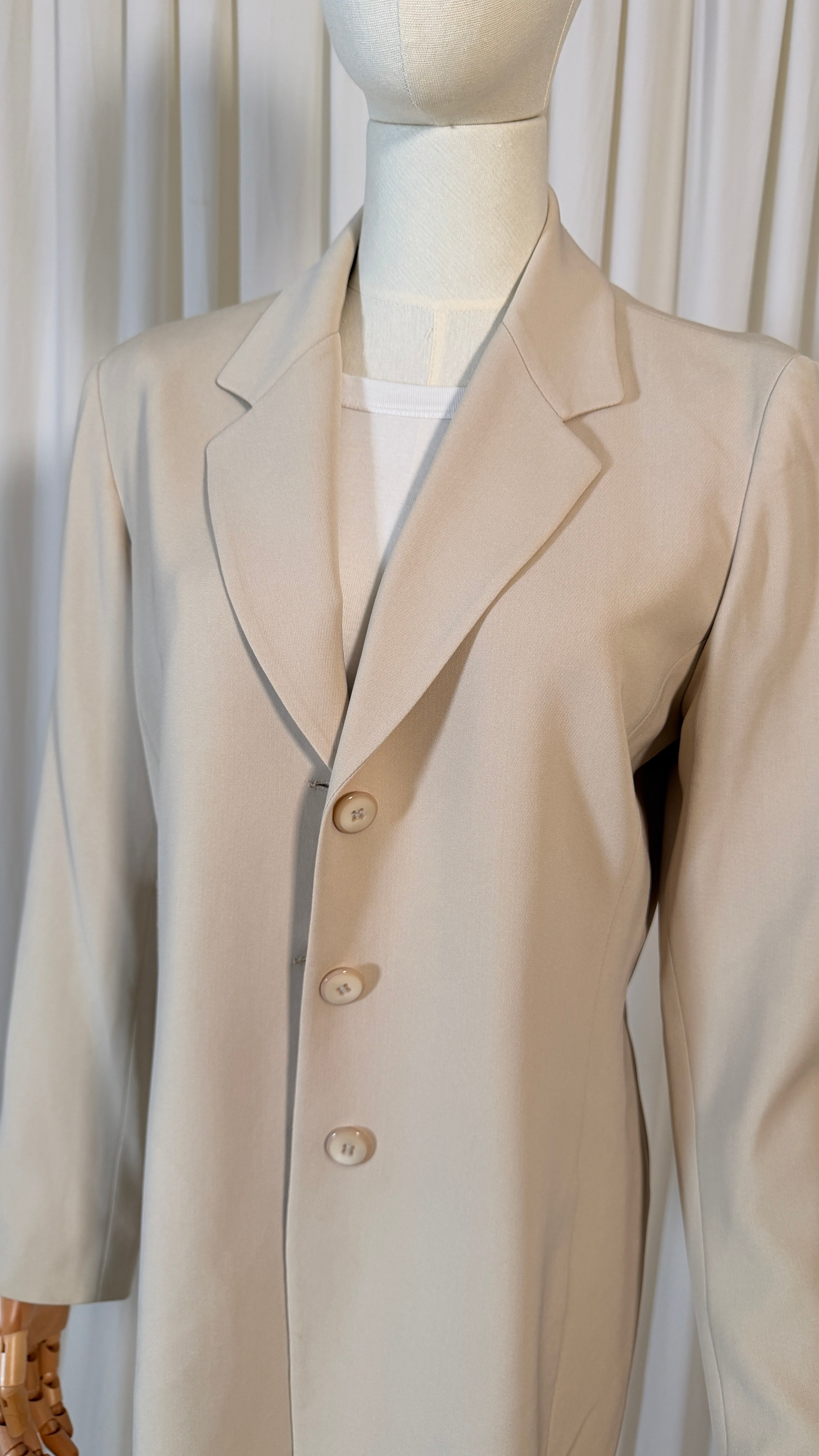 Blazer vintage crème [40]