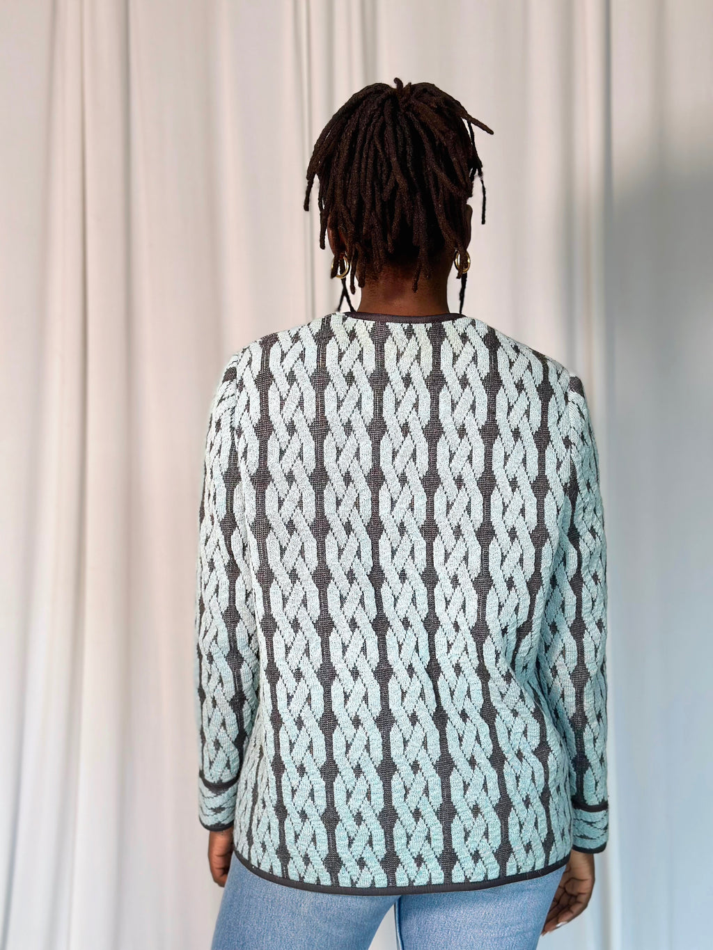 Vintage Cardigan Blazer [M/L]