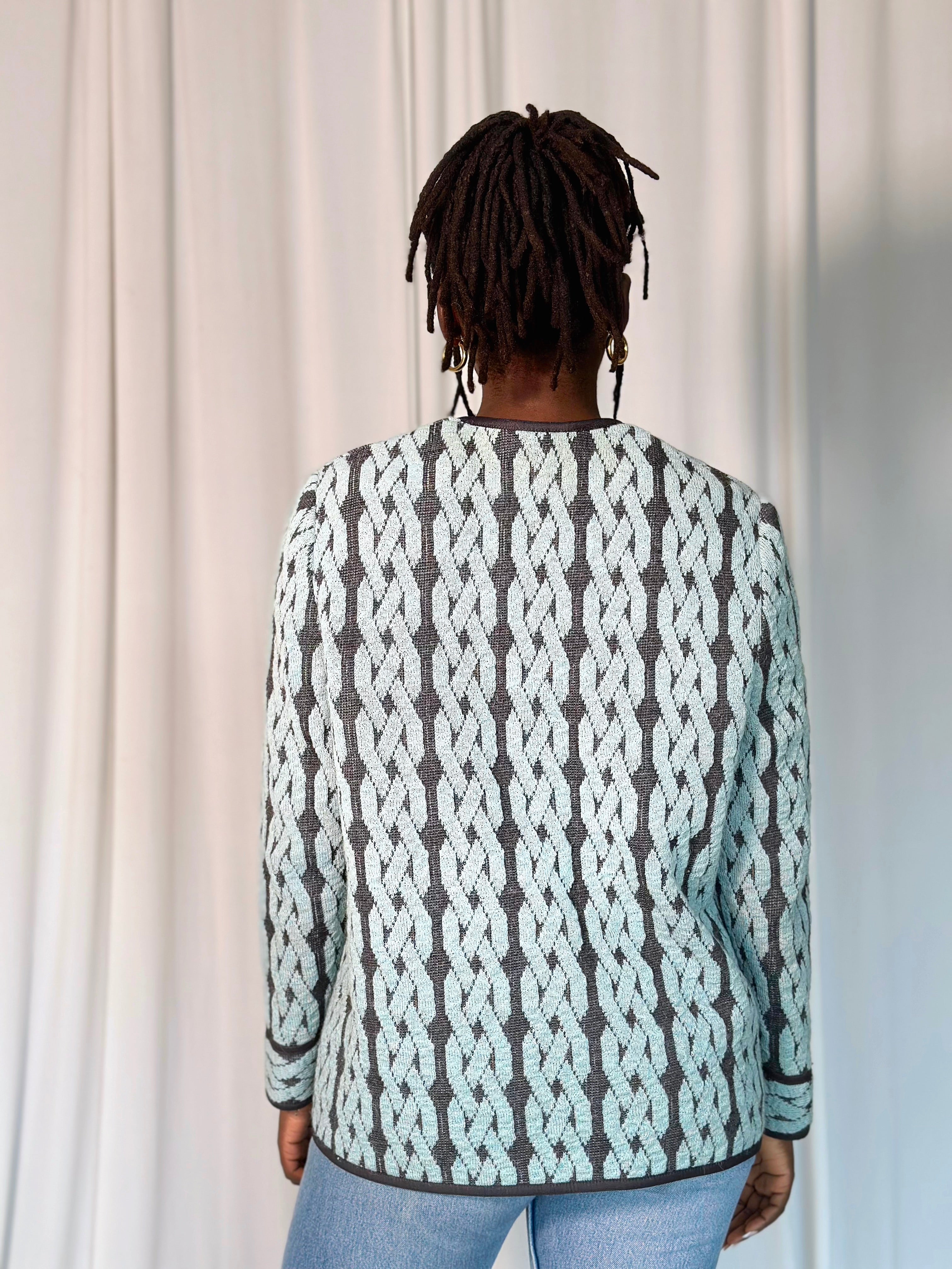 Vintage Cardigan Blazer [M/L]