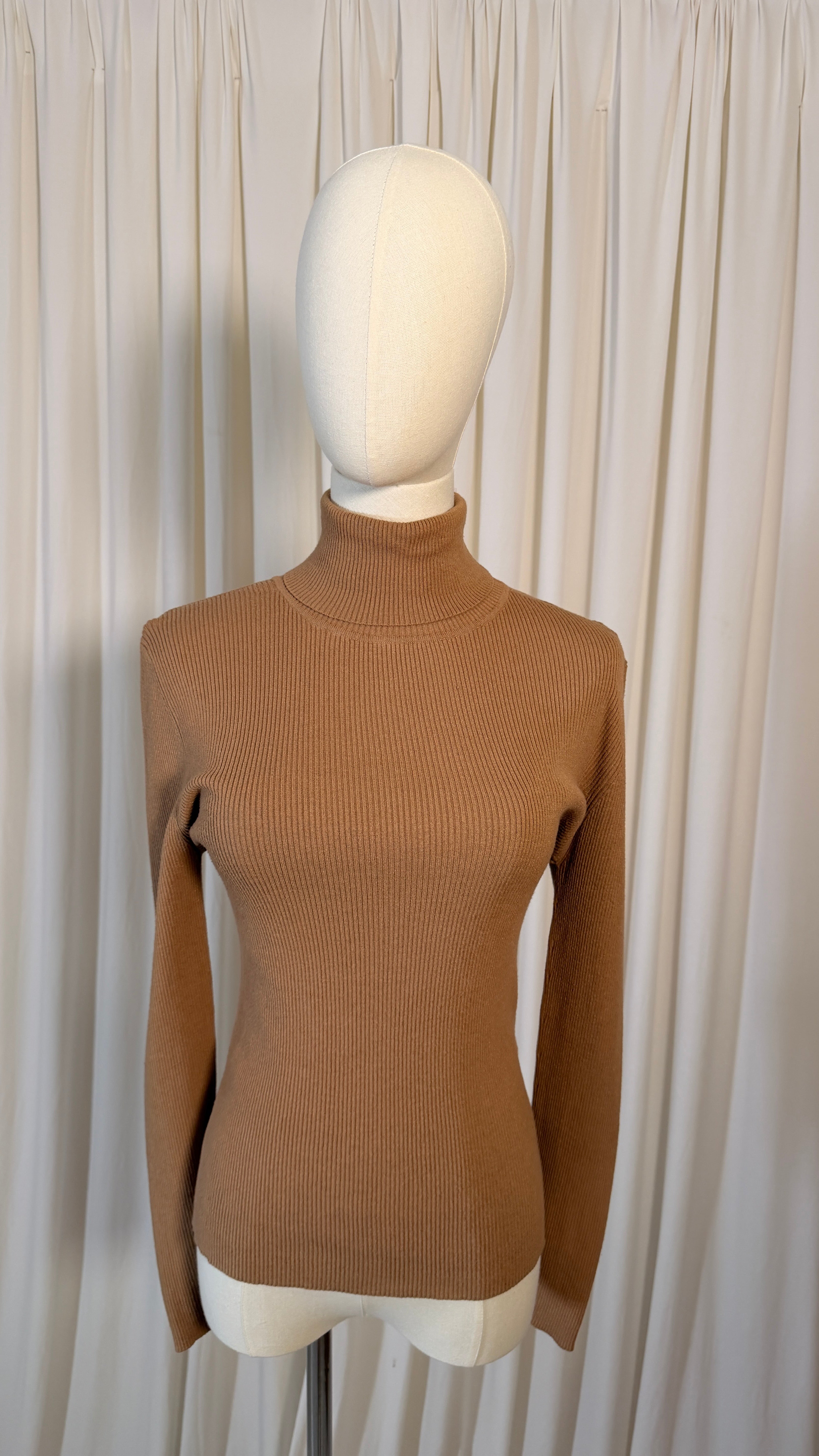 Col polo marron clair [H]