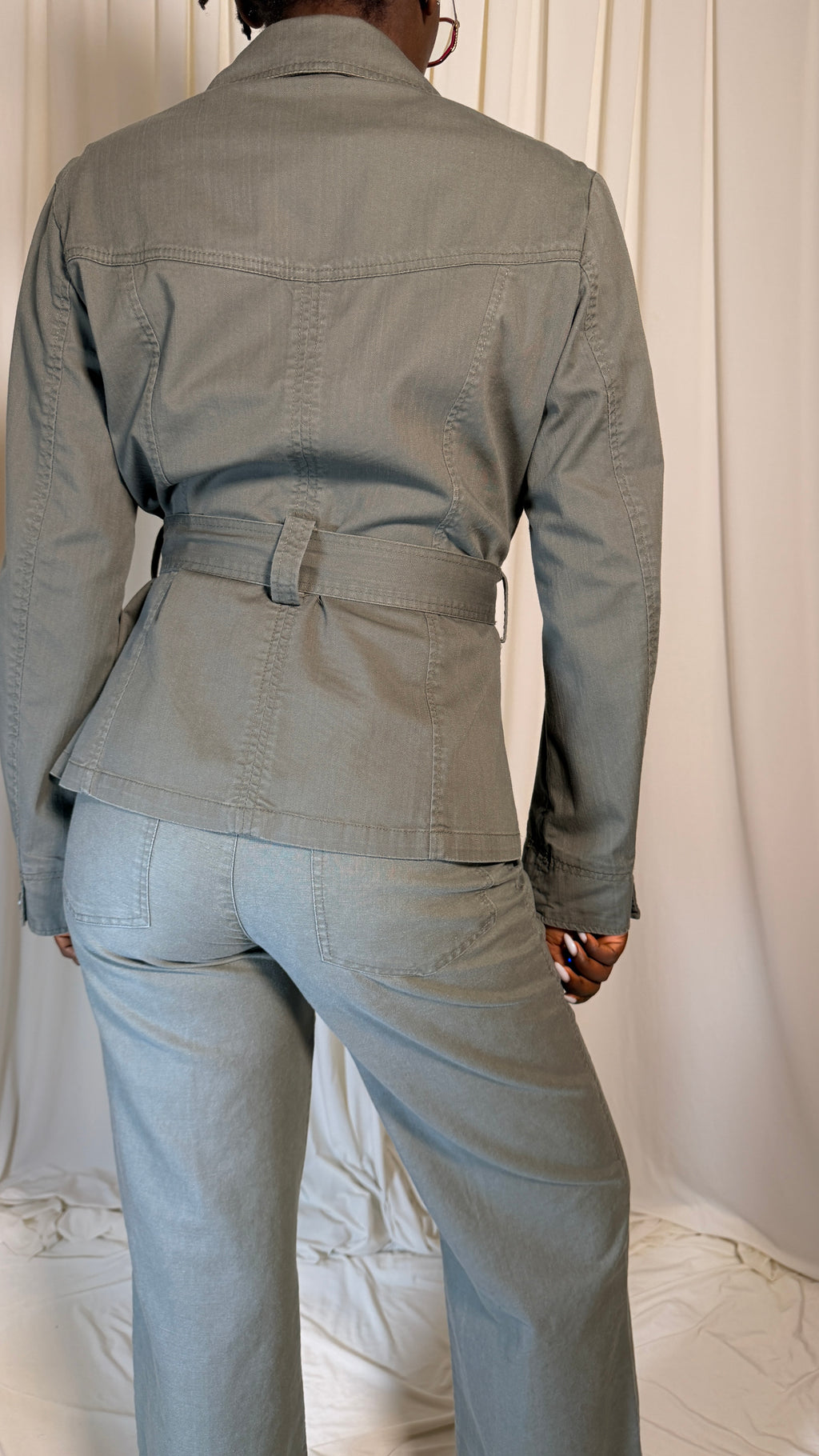 Y2K Olive Green Jacket [M]