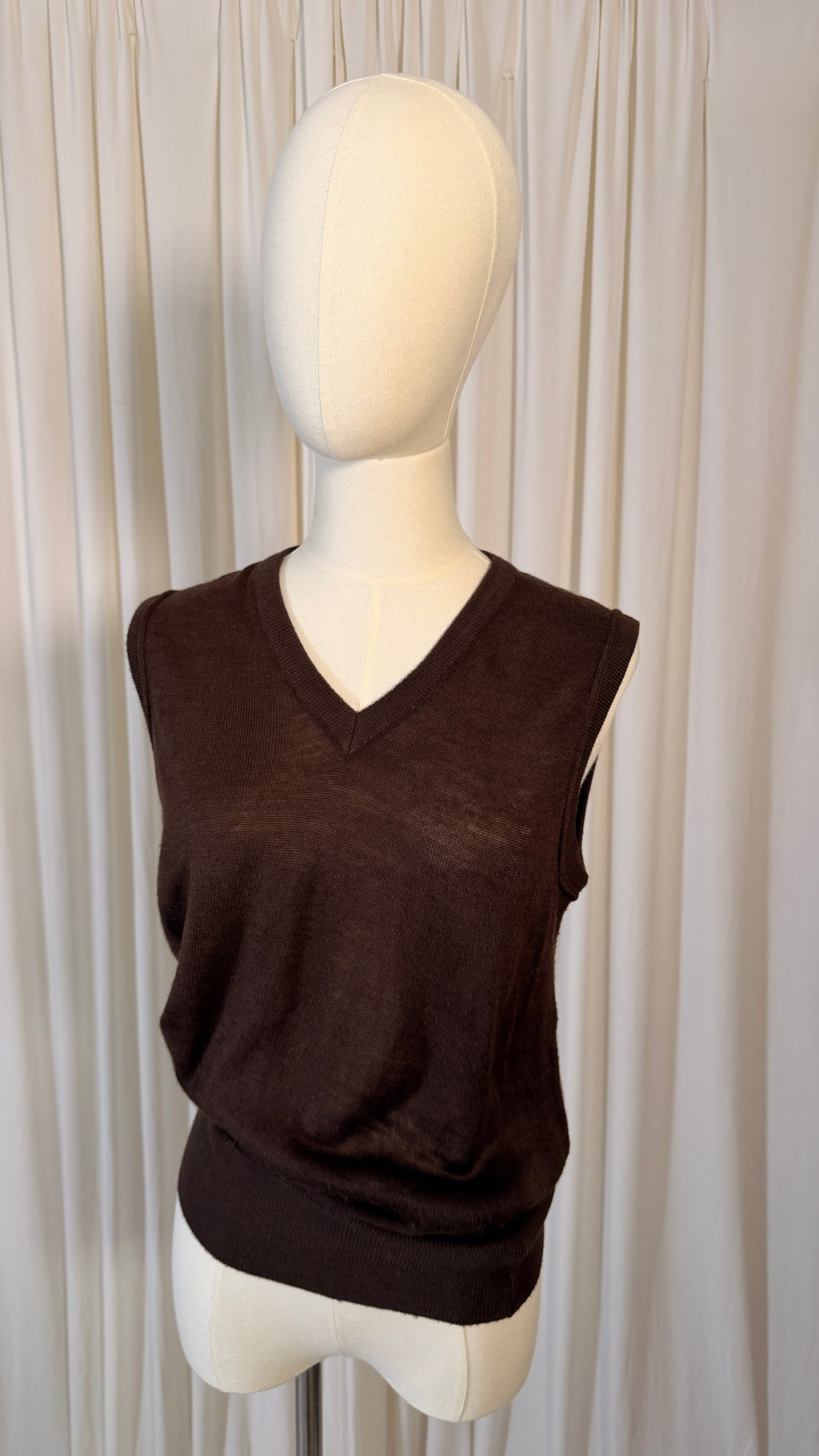 Brown vest