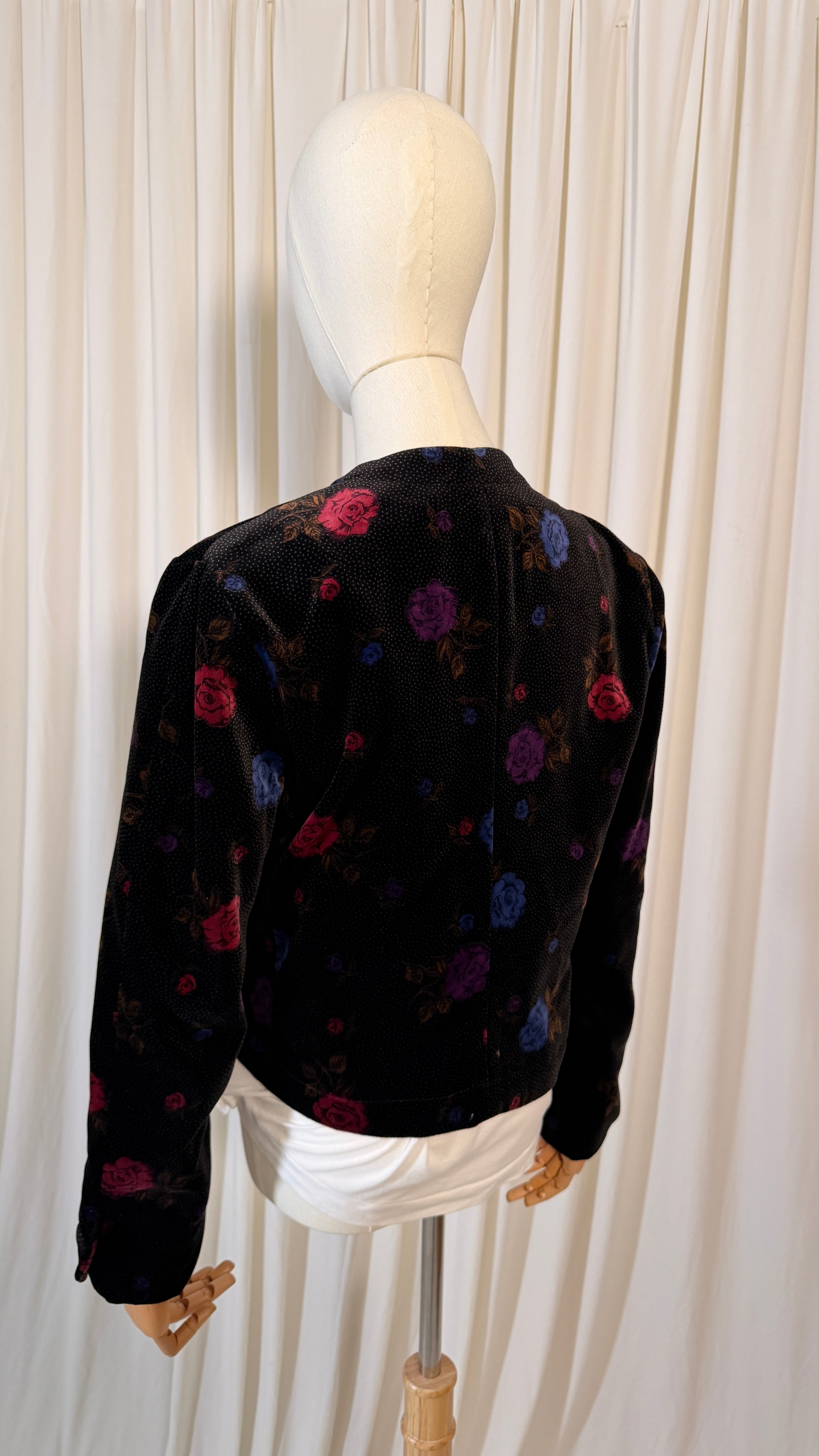 Blazer vintage sans col [M]